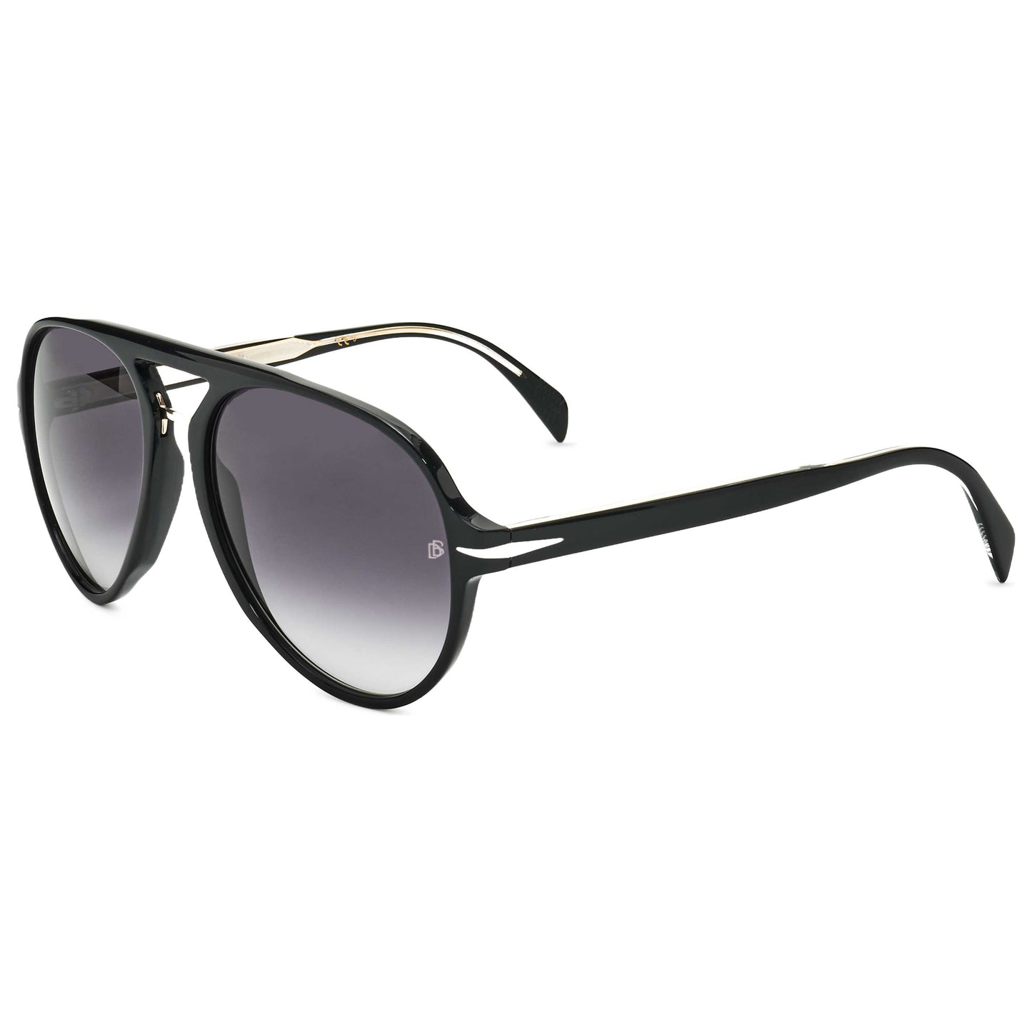 Front view of David Beckham Men's Sunglasses DB7005-S-807-57