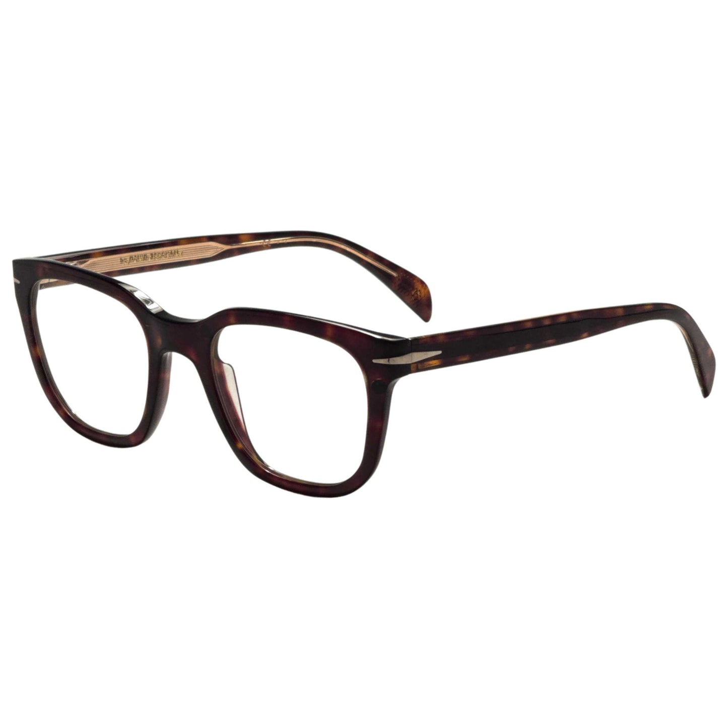 Front view of David Beckham Men's Clip-On Frames DB7043CS-0086-M9