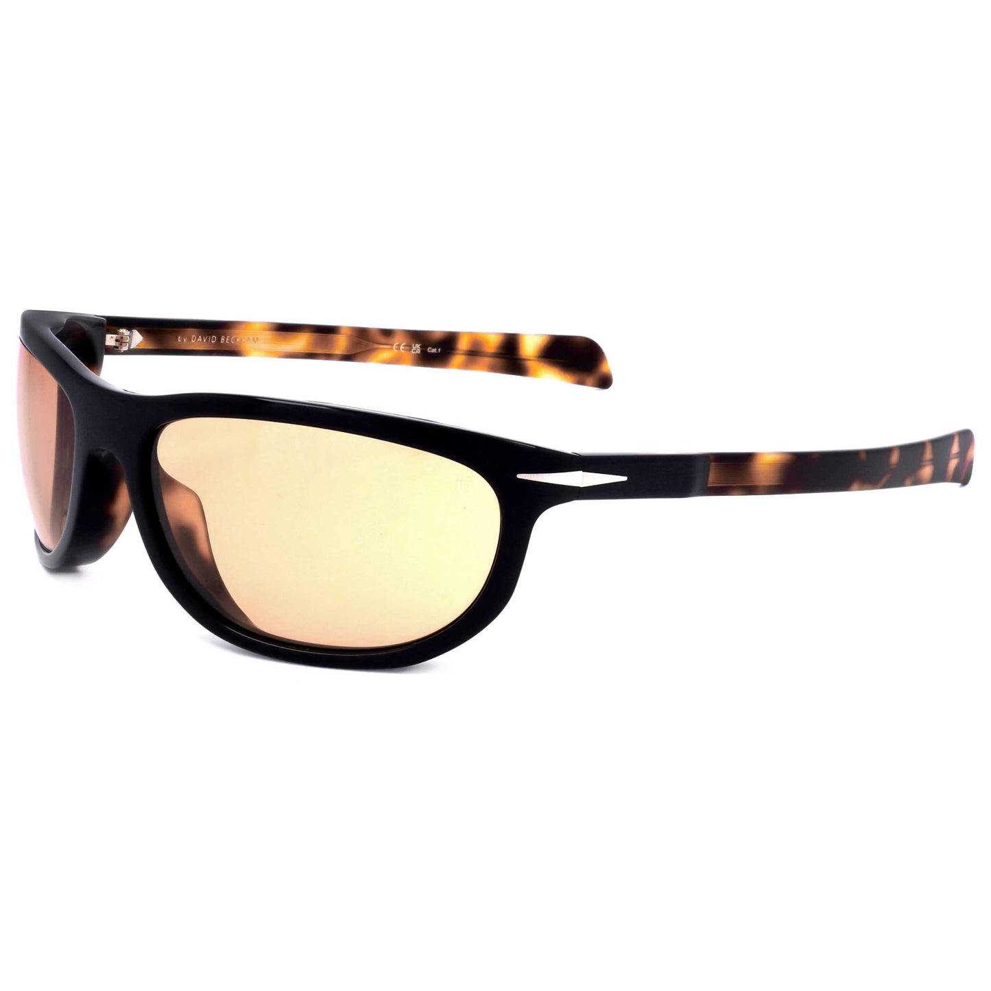 Front view of David Beckham Men's Sunglasses DB7117-S-WR7-64