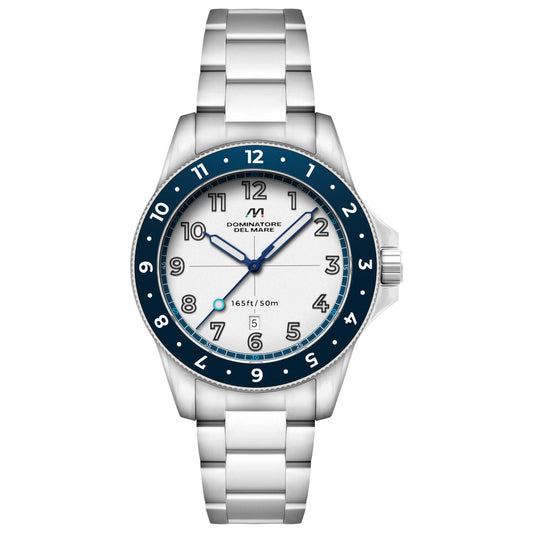 Front view of Dominatore Del Mare Bandiera Men's Quartz Watch DD-8020-66