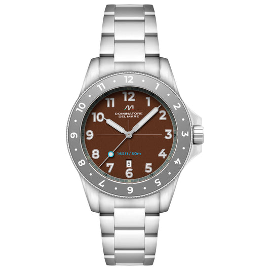 Front view of Dominatore Del Mare Bandiera Men's Quartz Watch DD-8020-88