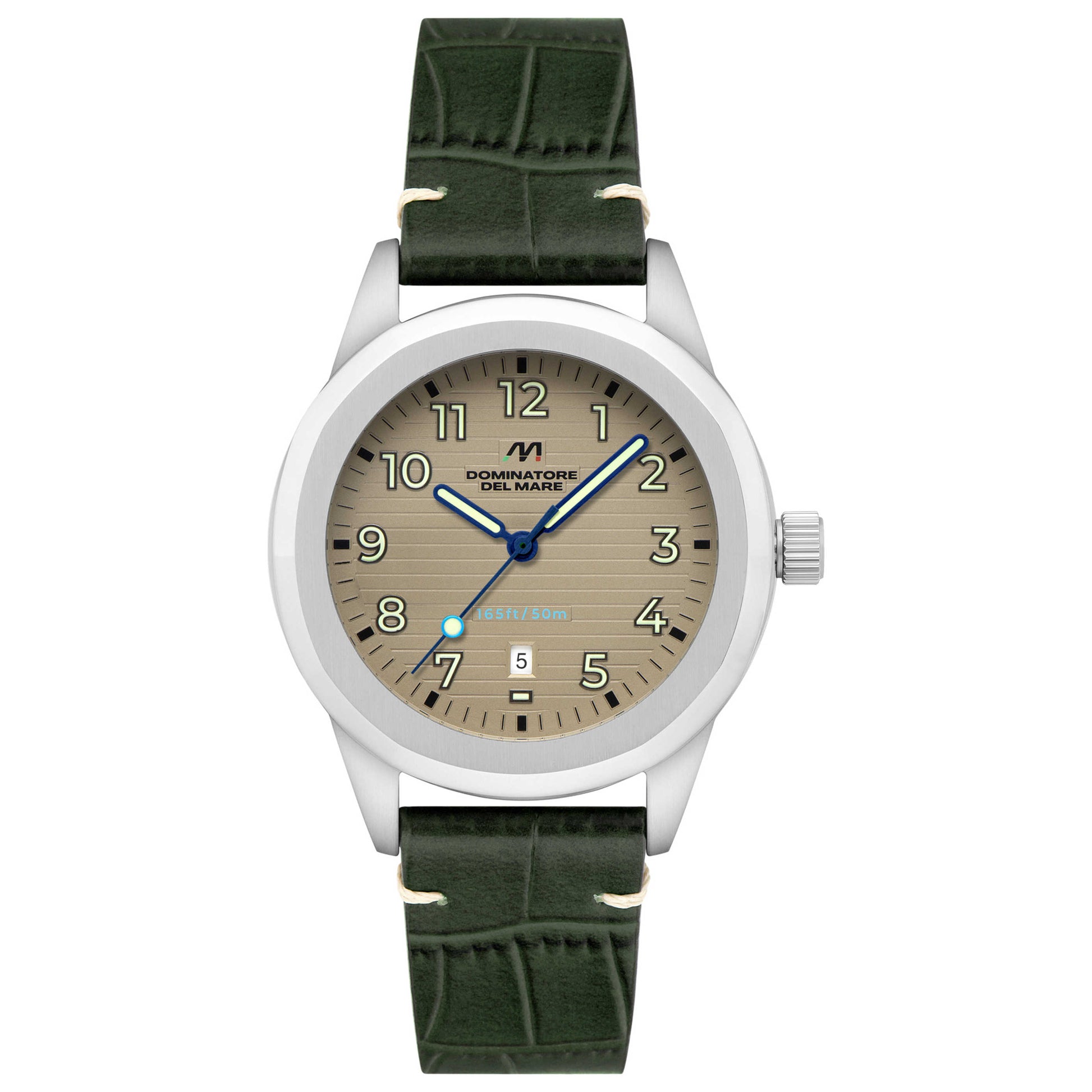Front view of Dominatore Del Mare Aqua Sicura Men's Quartz Watch DD-8022-04