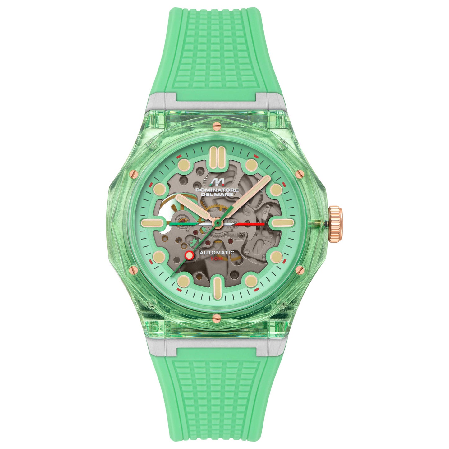 Front view of Dominatore Del Mare Ravello Men's Automatic Watch DD-8029-02