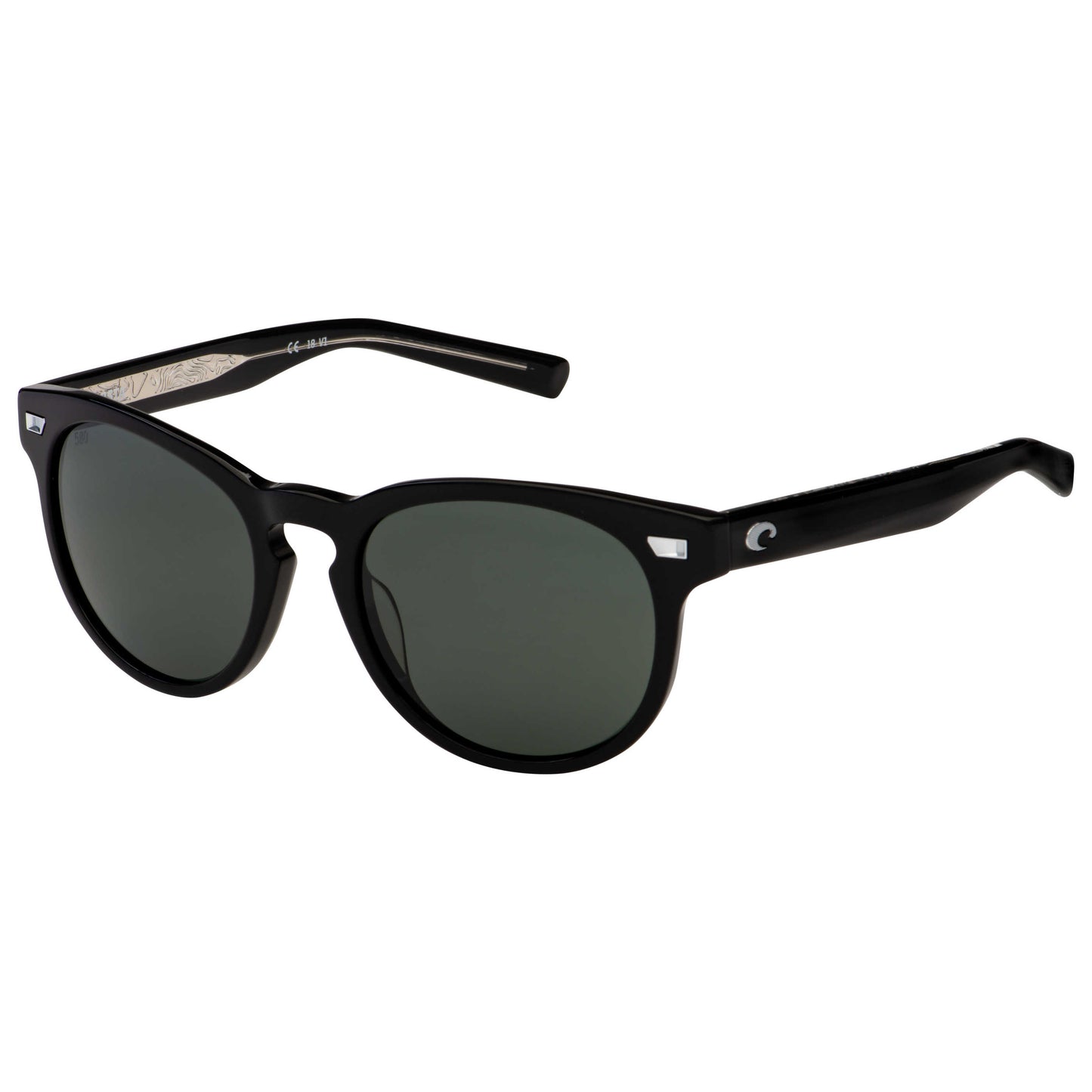 Front view of Costa del Mar Del Mar Men's Sunglasses DEL-11-OGGLP