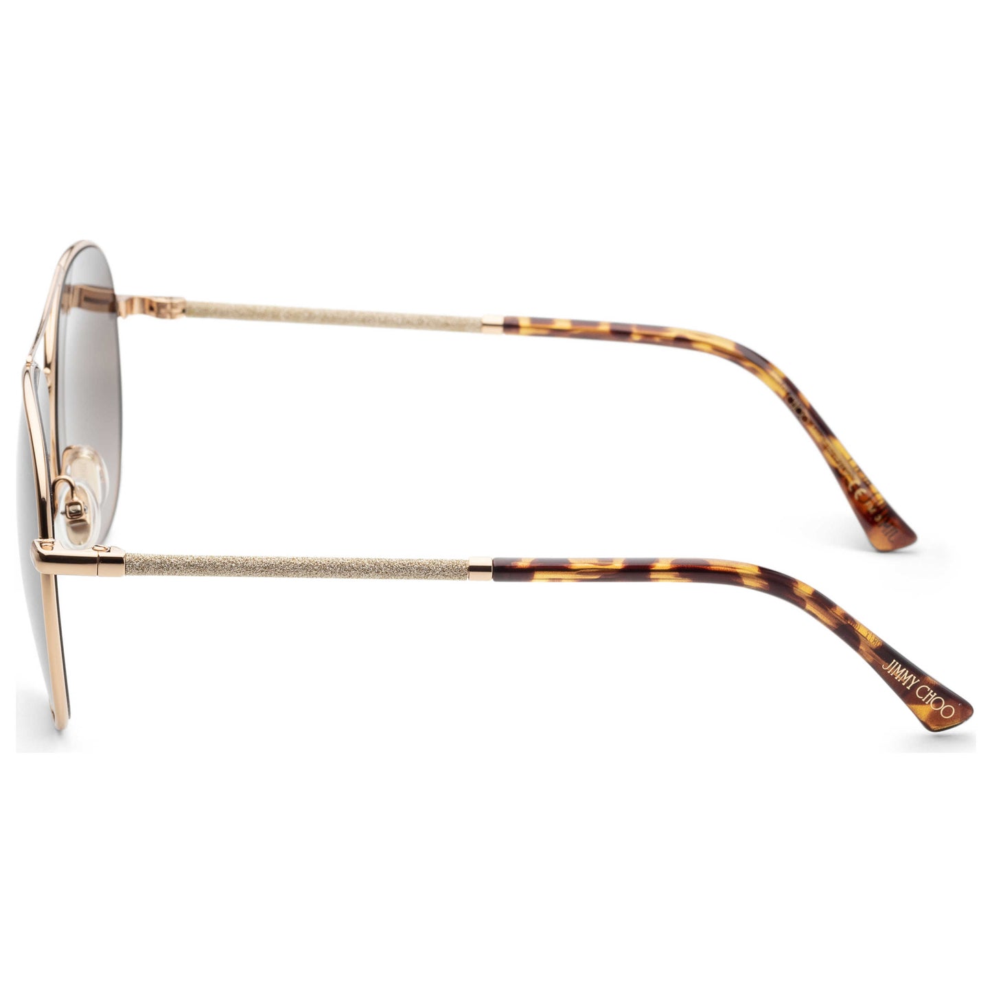 Left view of Jimmy Choo Devan Women's Sunglasses DEVANS-006J-HA