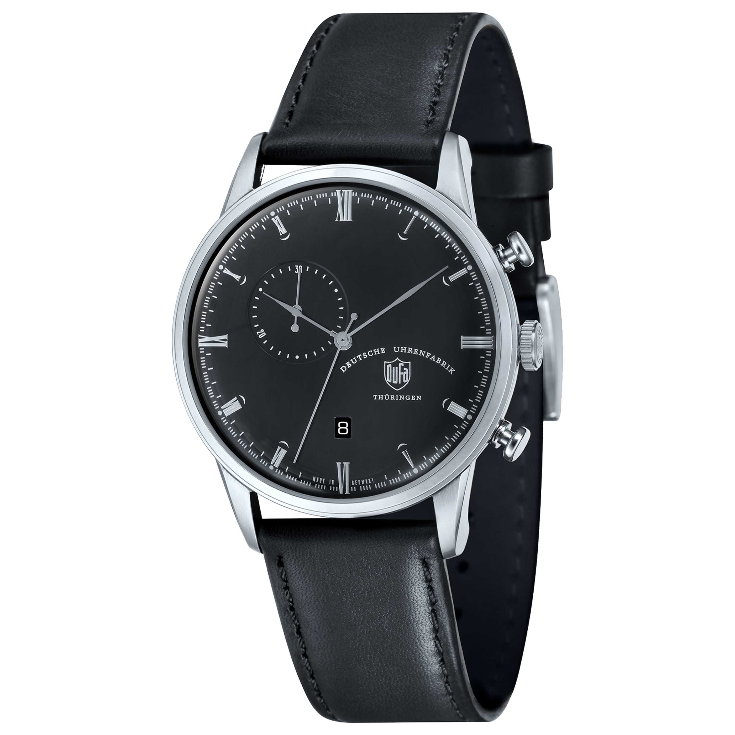 定価57000円　DUFA DF-9007 DUFA ワイマール クロノ DuFa Men's Quartz Watch DF-9007-01 – Ashford.com