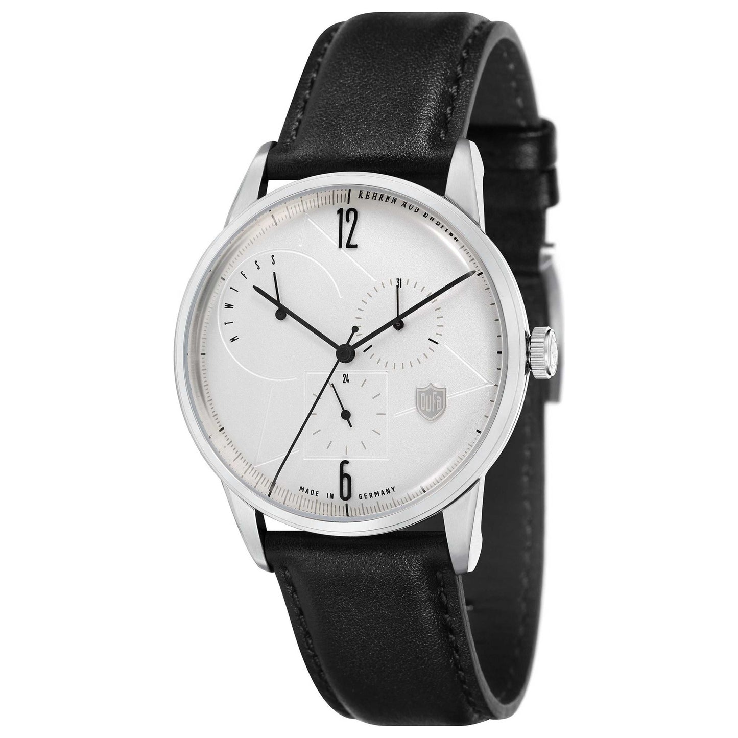 Front view of DuFa Weimar Men's Quartz Watch DF-9019-05