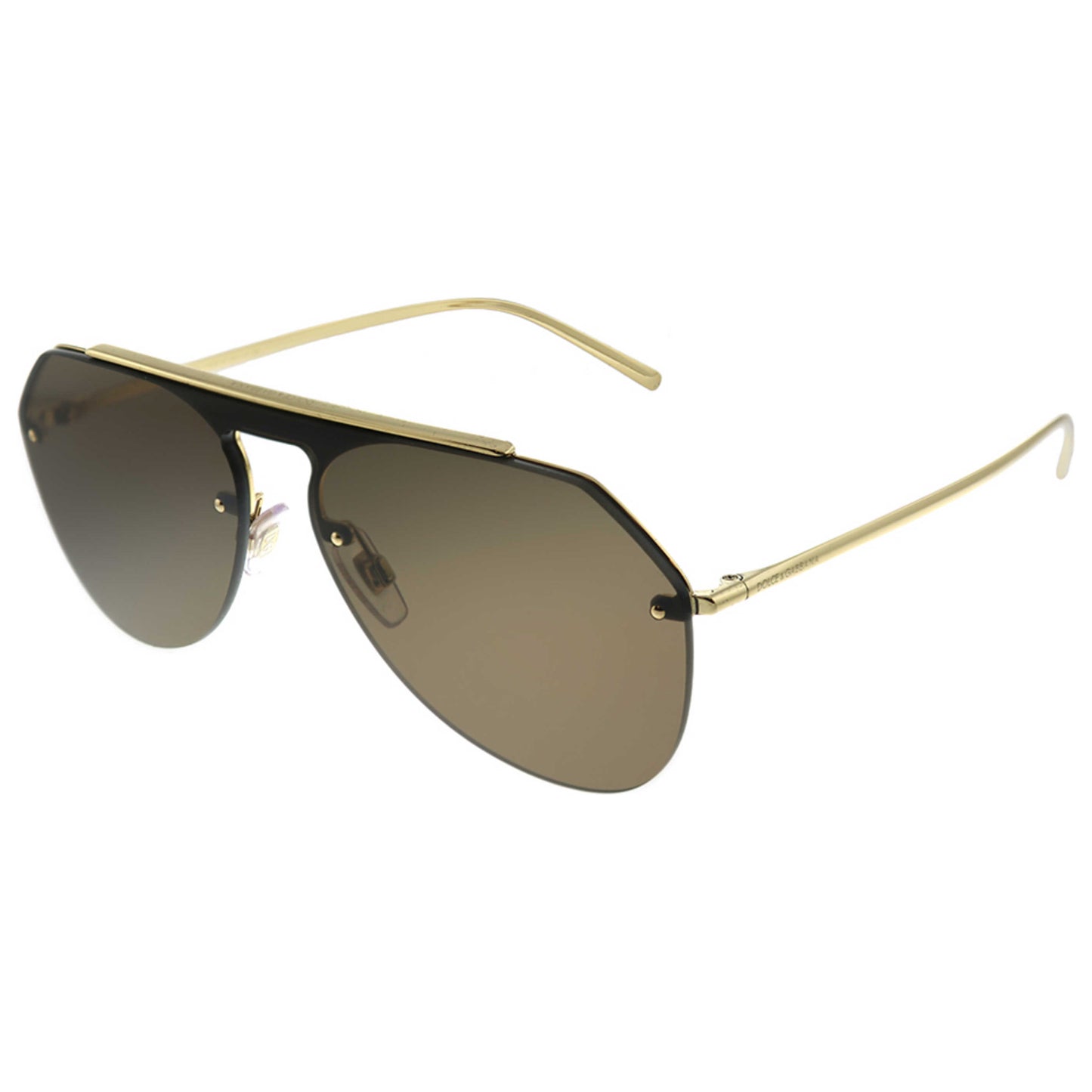Front view of Dolce & Gabbana Fashion Unisex Sunglasses DG-2213-02-73
