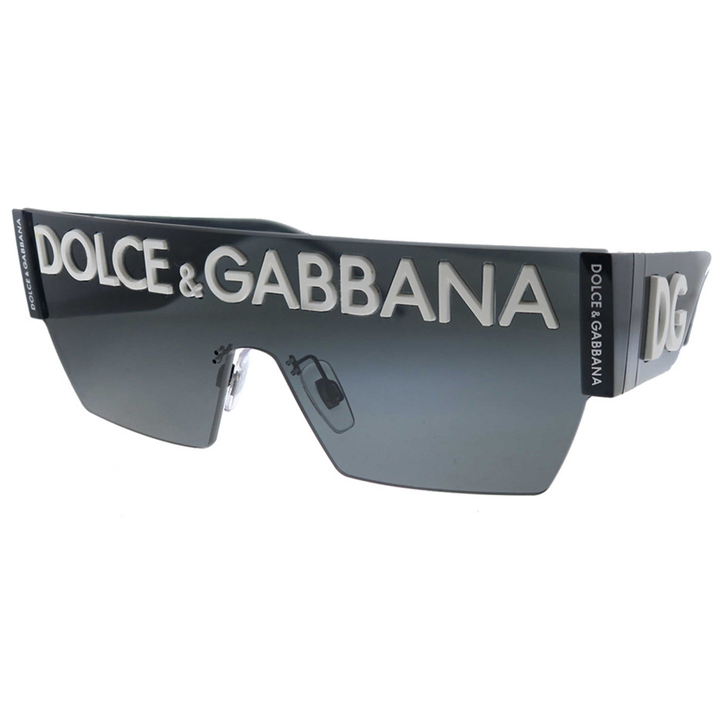 Front view of Dolce & Gabbana Fashion Unisex Sunglasses DG-2233-01-87