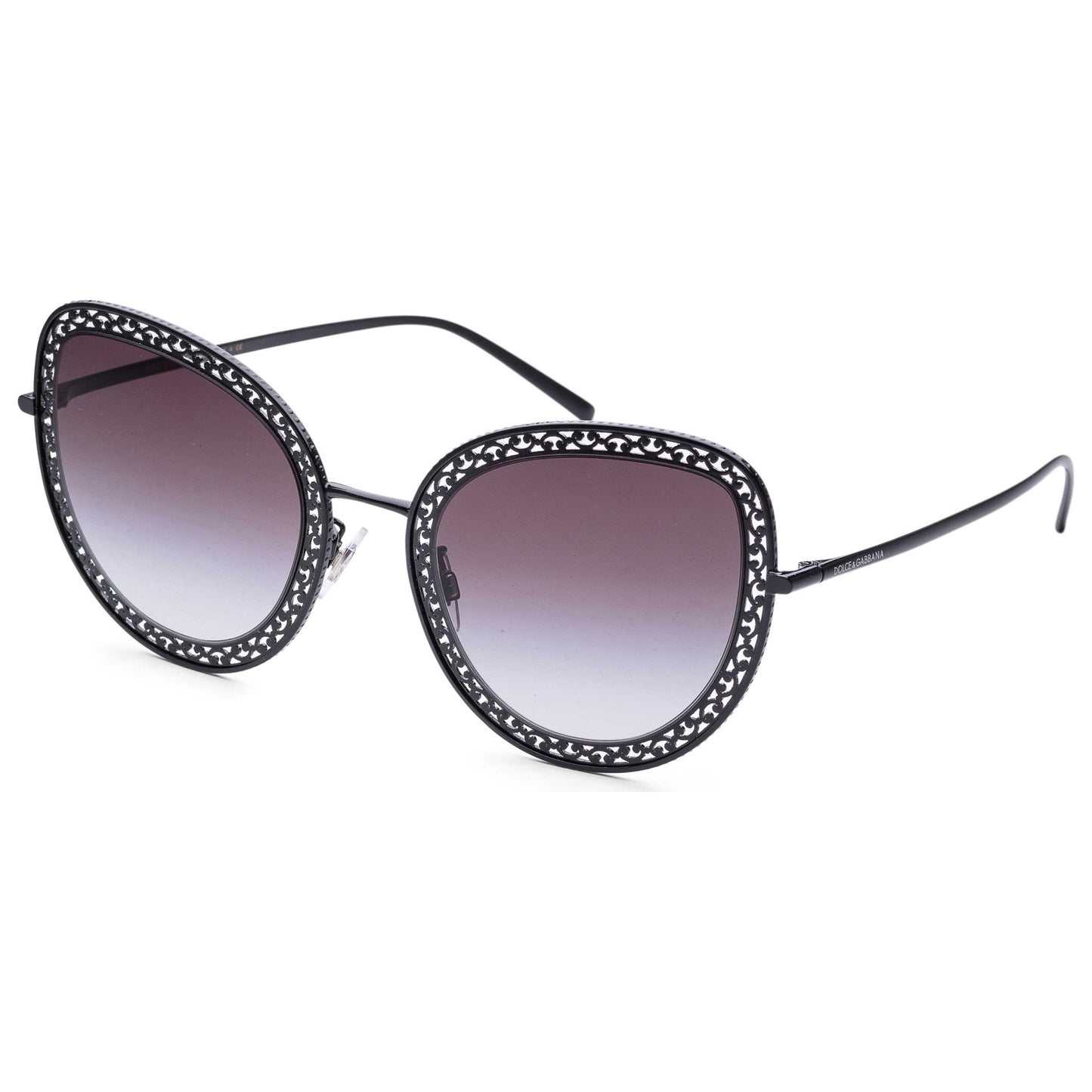 Front view of Dolce & Gabbana Fashion Women's Sunglasses DG2226-01-8G-54