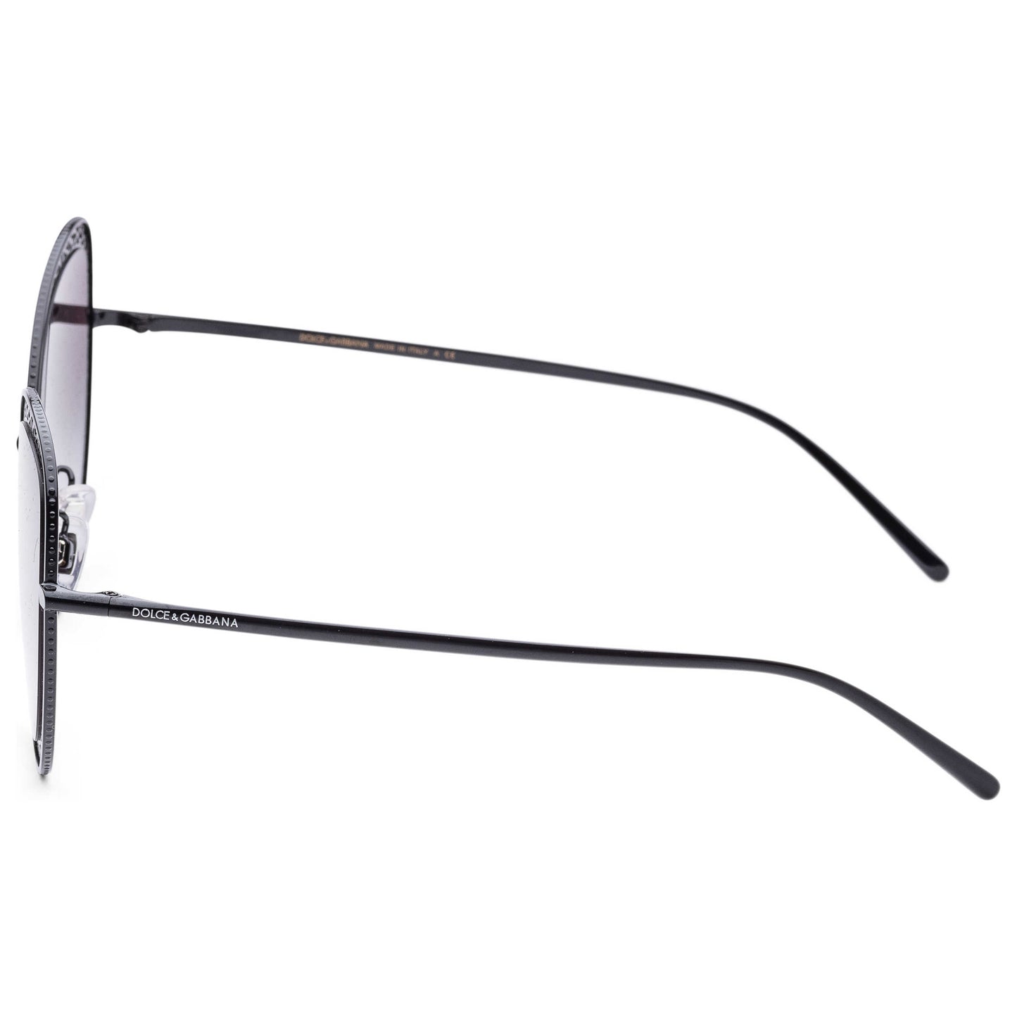 Left view of Dolce & Gabbana Fashion Women's Sunglasses DG2226-01-8G-54