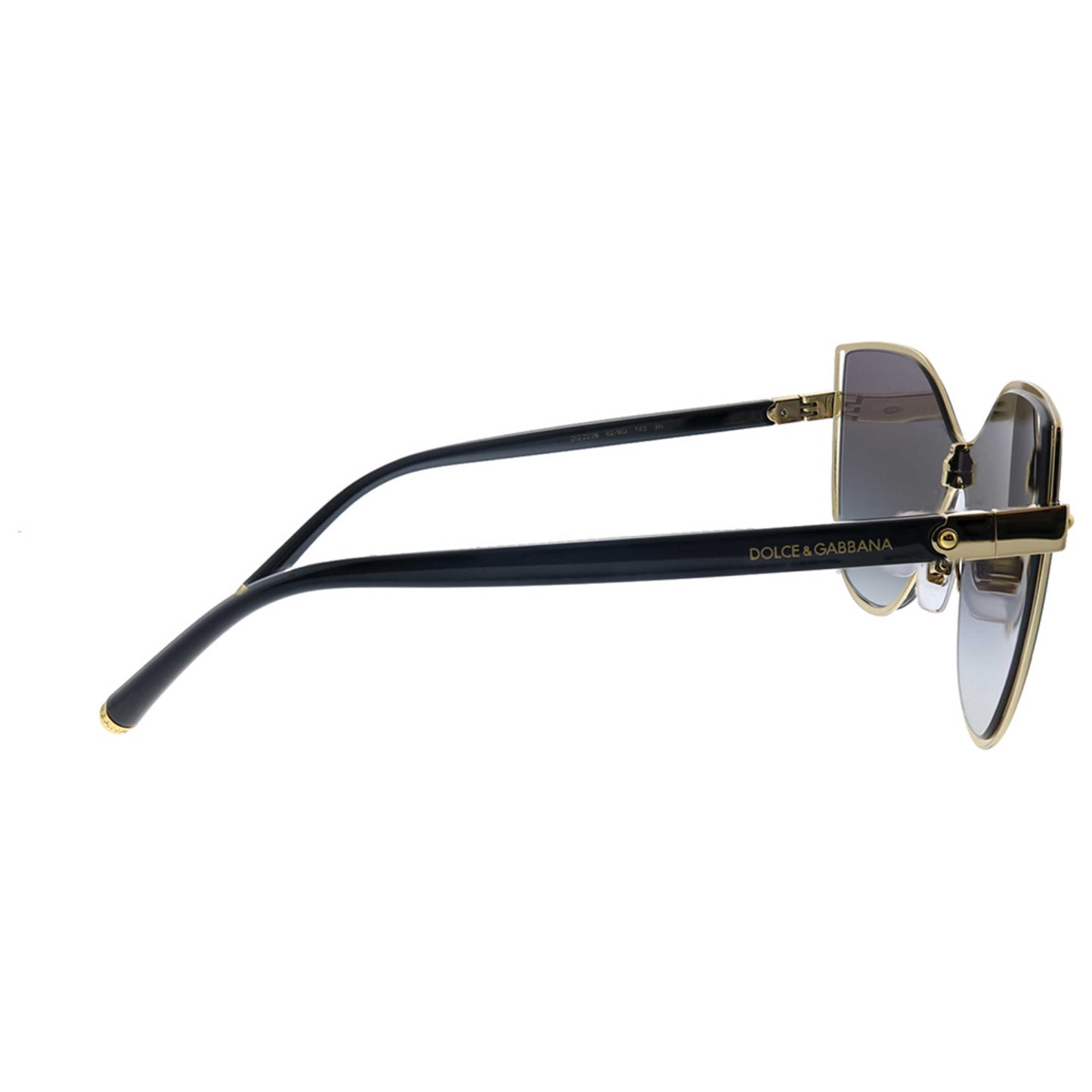 Right view of Dolce & Gabbana Fashion Women's Sunglasses DG2236-02-8G