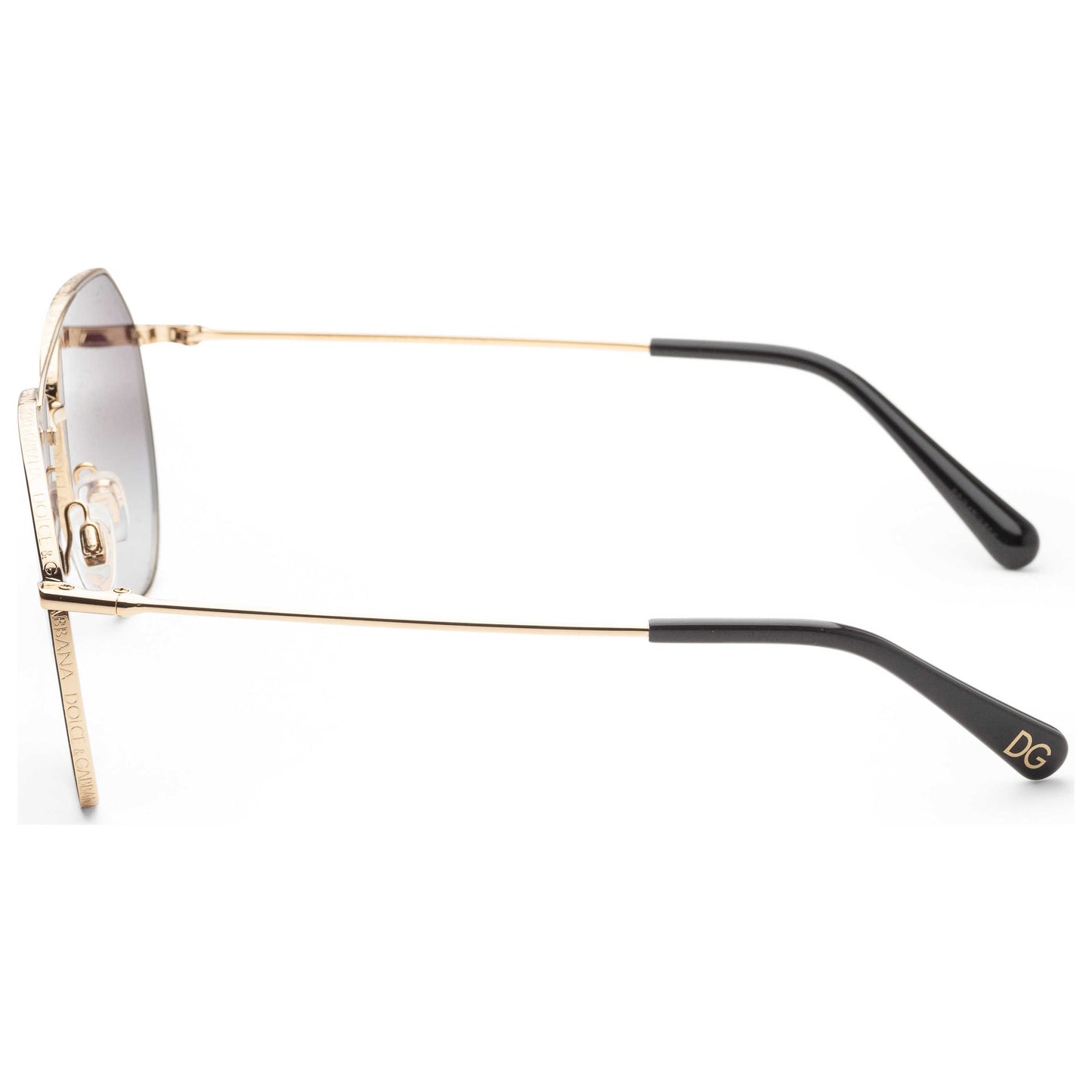 Left view of Dolce & Gabbana Fashion Women's Sunglasses DG2244-13348G-59
