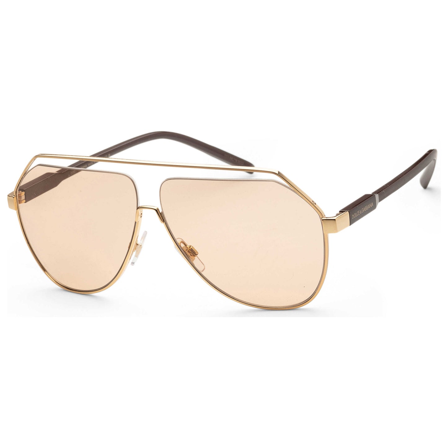 Front view of Dolce & Gabbana Fashion Men's Sunglasses DG2266-02-73