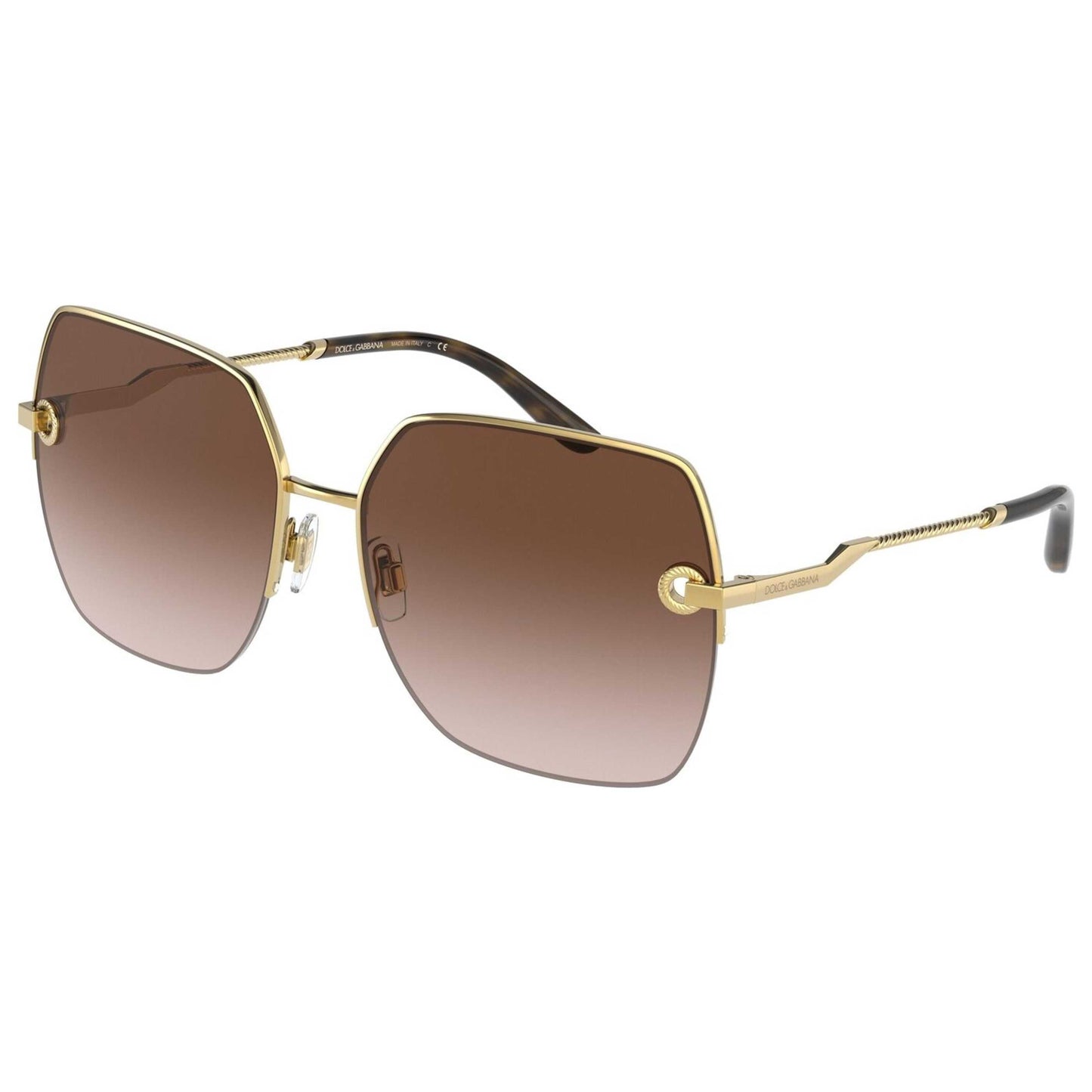 Front view of Dolce & Gabbana Fashion Women's Sunglasses DG2267-44240