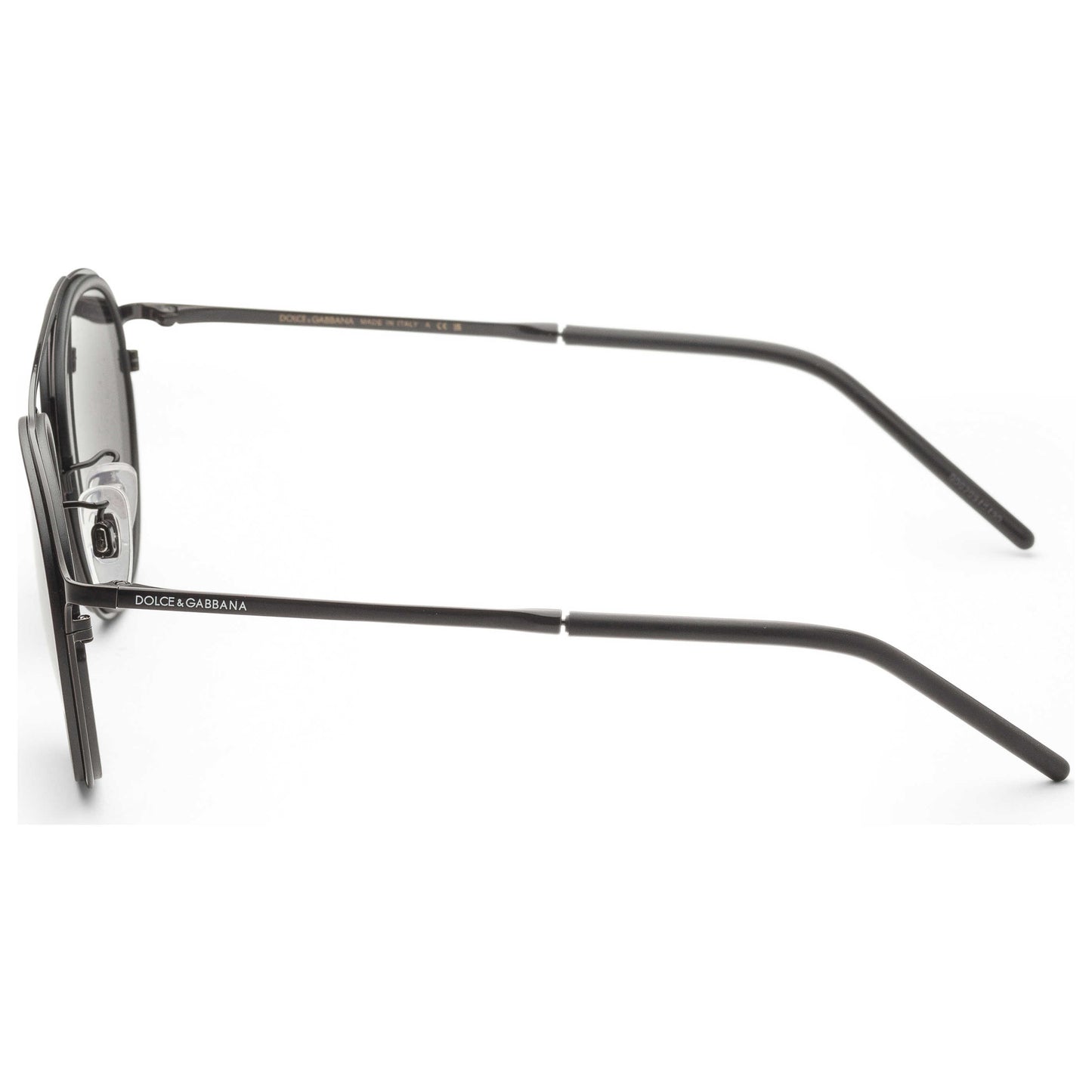 Left view of Dolce & Gabbana Fashion Men's Sunglasses DG2276-01-87