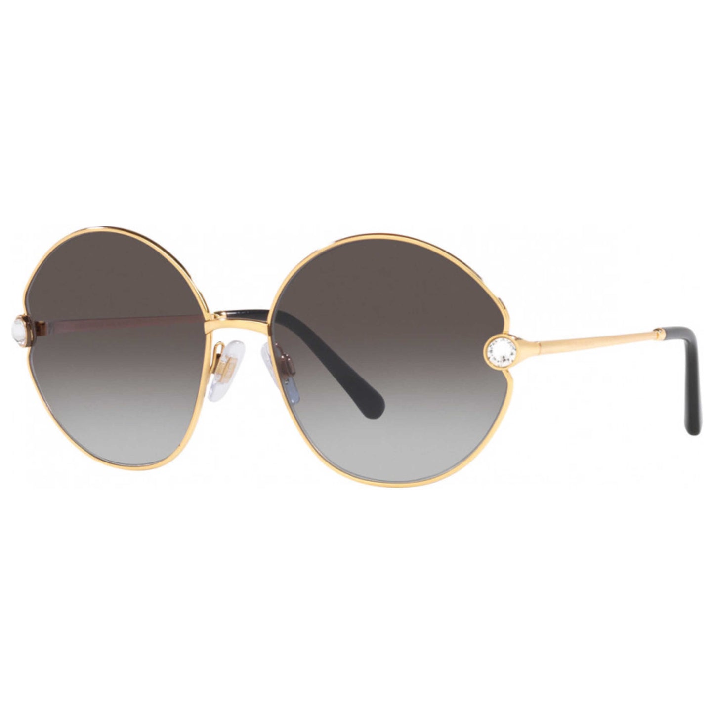 Front view of Dolce & Gabbana Fashion Women's Sunglasses DG2282B-02-8G-59