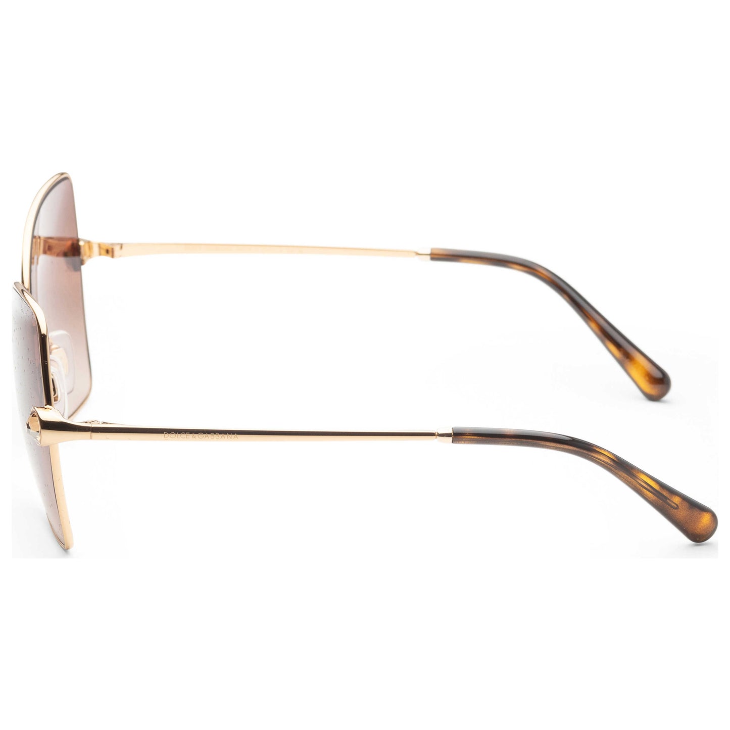Left view of Dolce & Gabbana Fashion Women's Sunglasses DG2284B-02-13