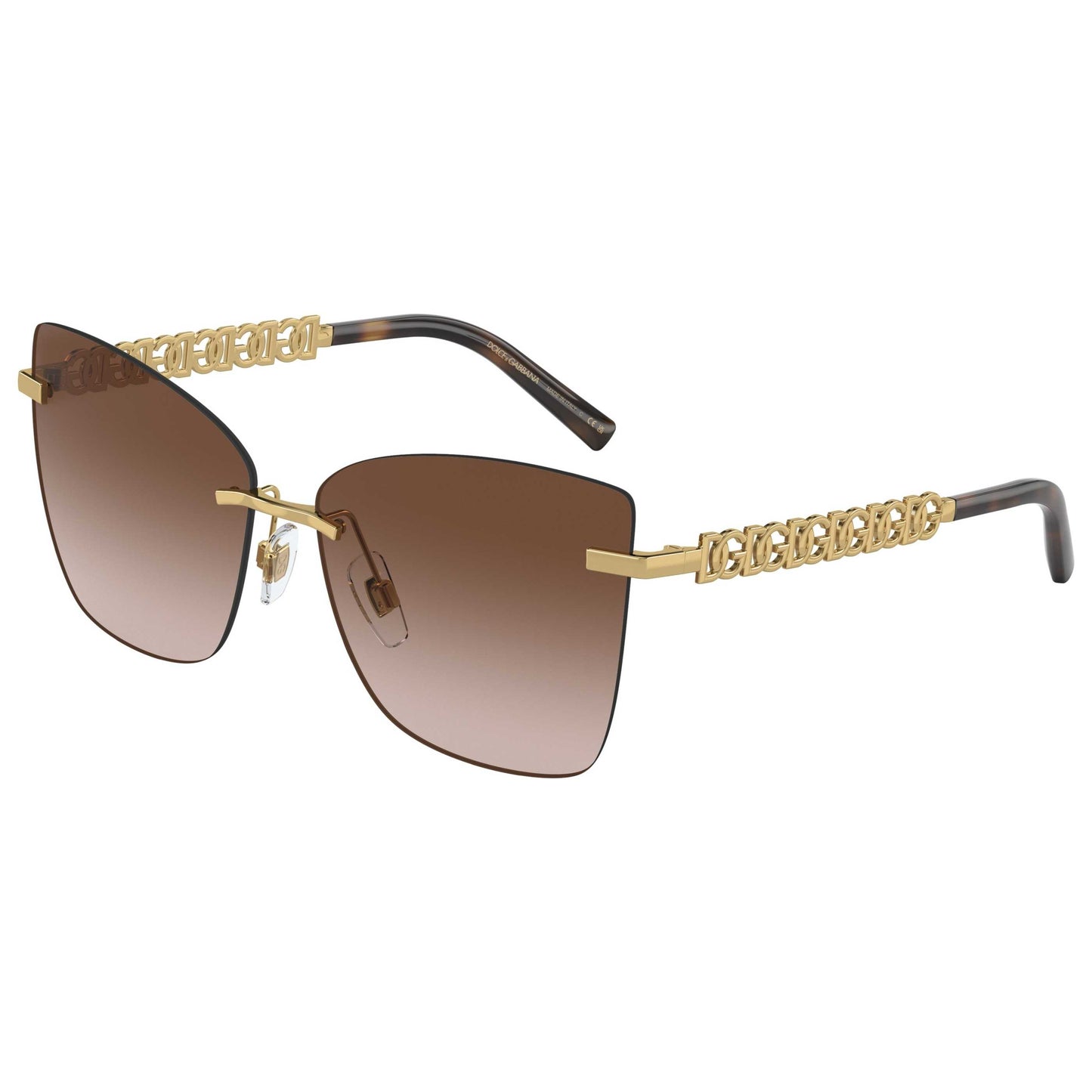 Front view of Dolce & Gabbana Fashion Women's Sunglasses DG2289-02-13-59
