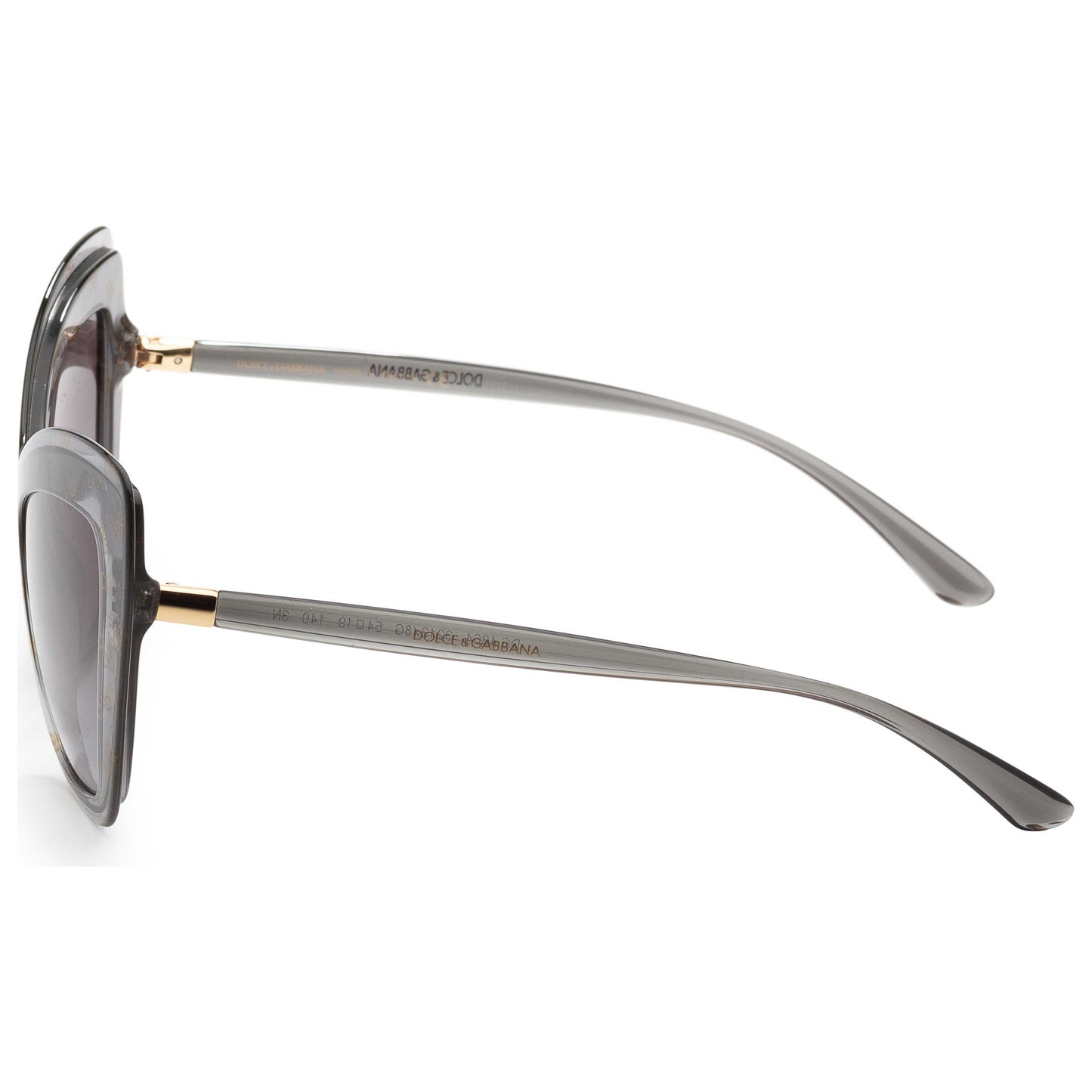 Back view of Dolce & Gabbana Fashion Women's Sunglasses DG4364-32138G54