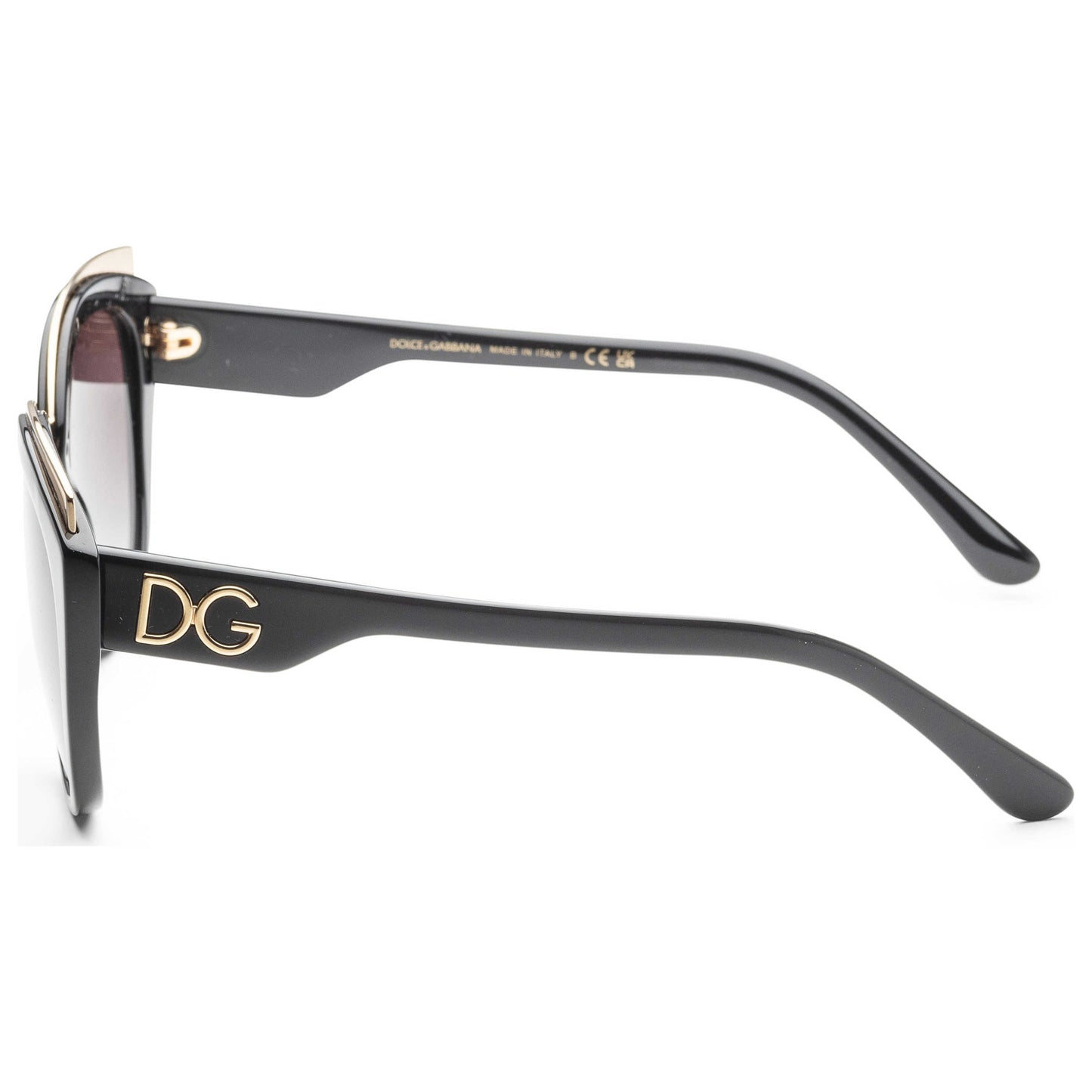 Left view of Dolce & Gabbana Fashion Women's Sunglasses DG4383-501-8G