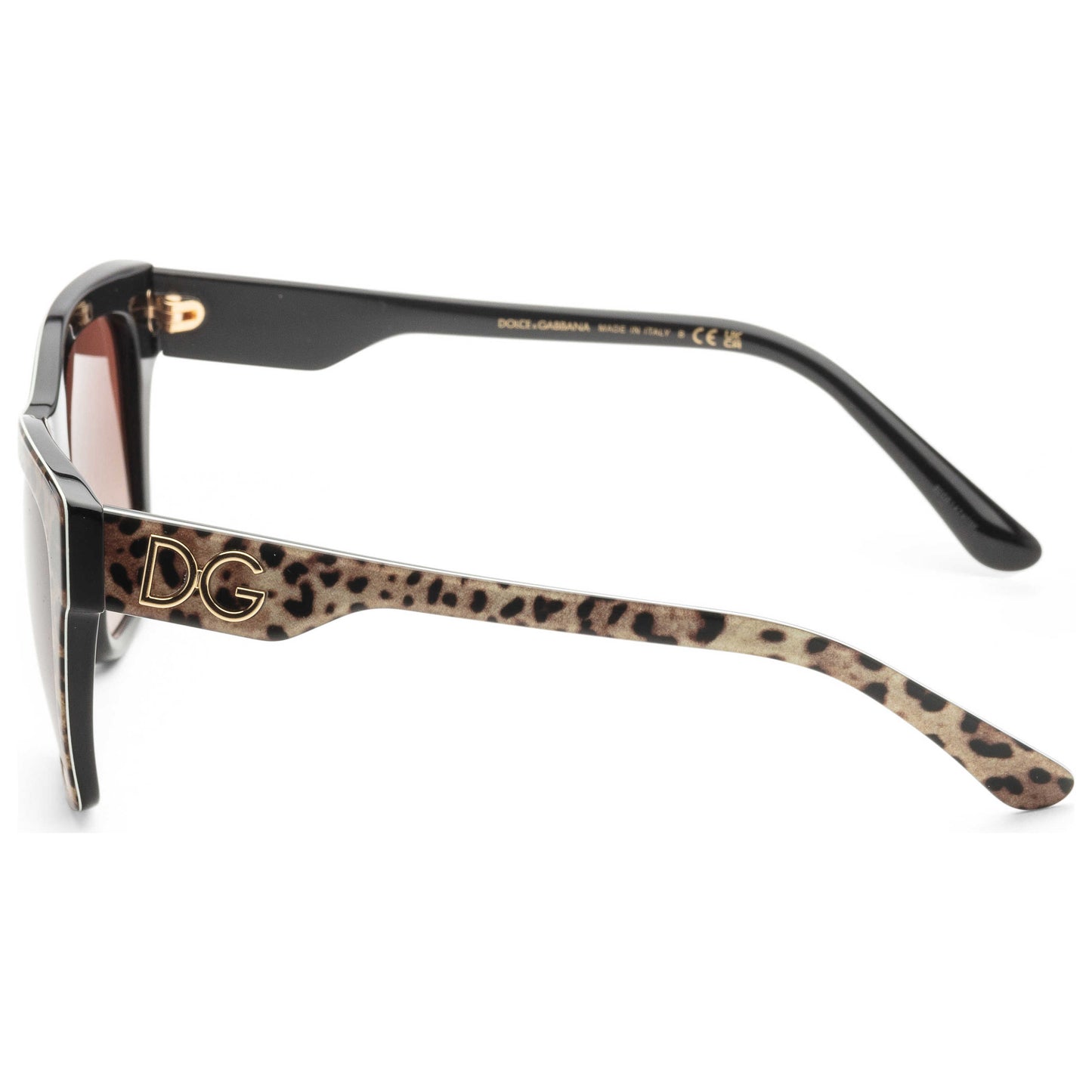 Left view of Dolce & Gabbana Fashion Women's Sunglasses DG4384-316313-53