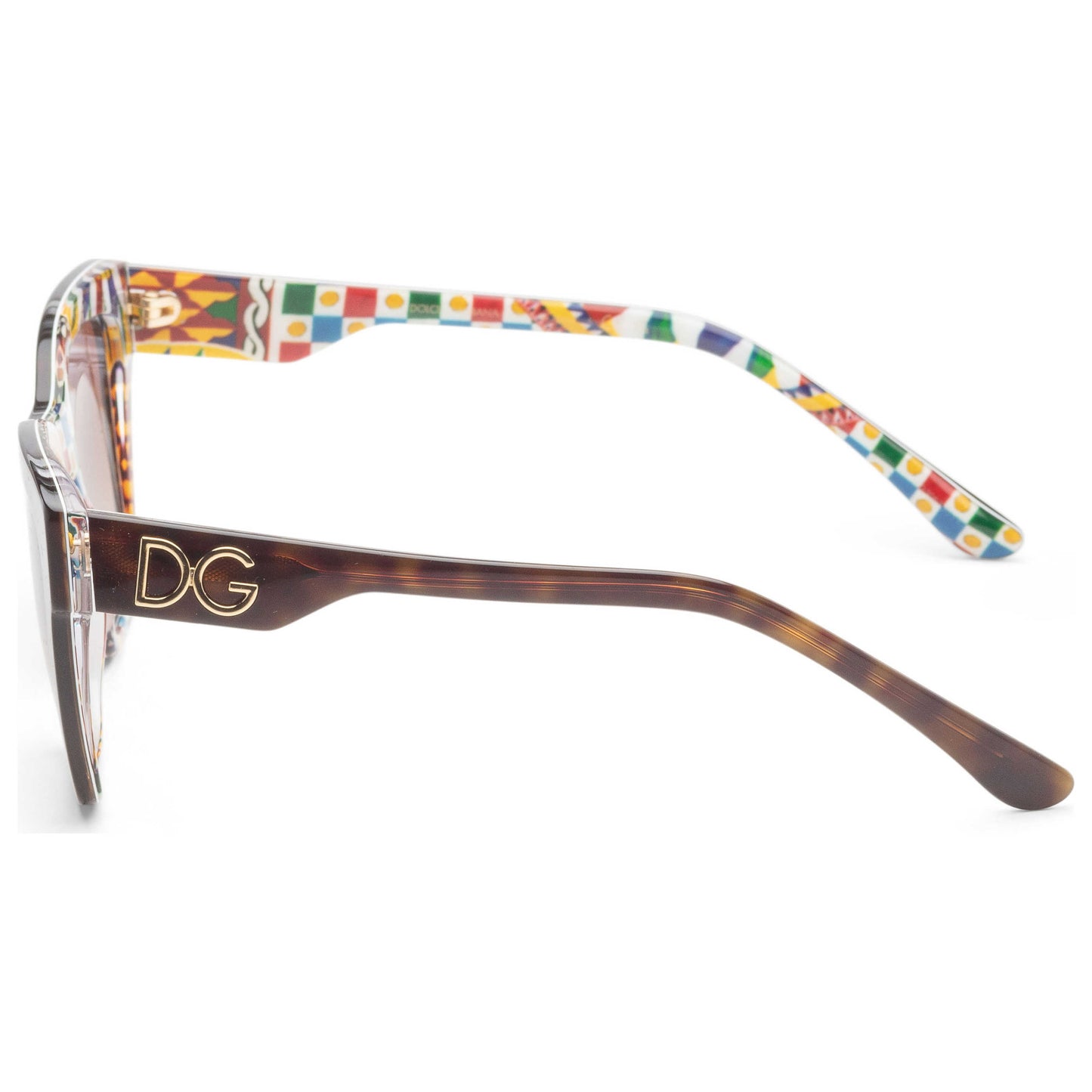 Left view of Dolce & Gabbana Fashion Women's Sunglasses DG4384-321773-53