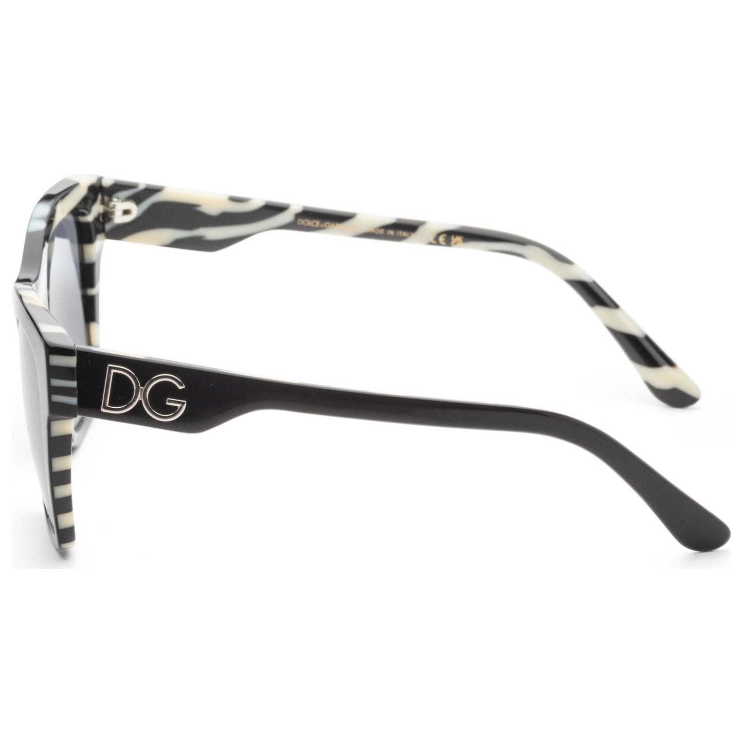 Left view of Dolce & Gabbana Fashion Women's Sunglasses DG4384-33726G-53