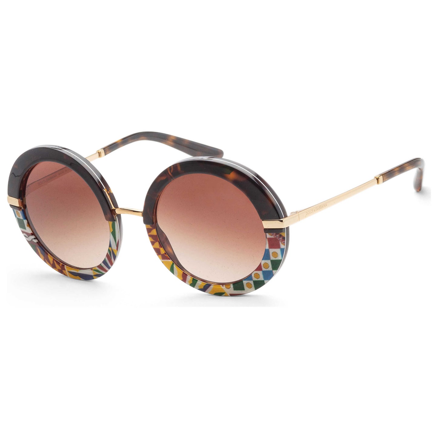 Front view of Dolce & Gabbana Fashion Women's Sunglasses DG4393-327813-52