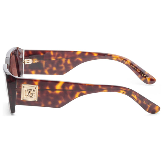 Left view of Dolce & Gabbana Fashion Women's Sunglasses DG4416-502-13-53