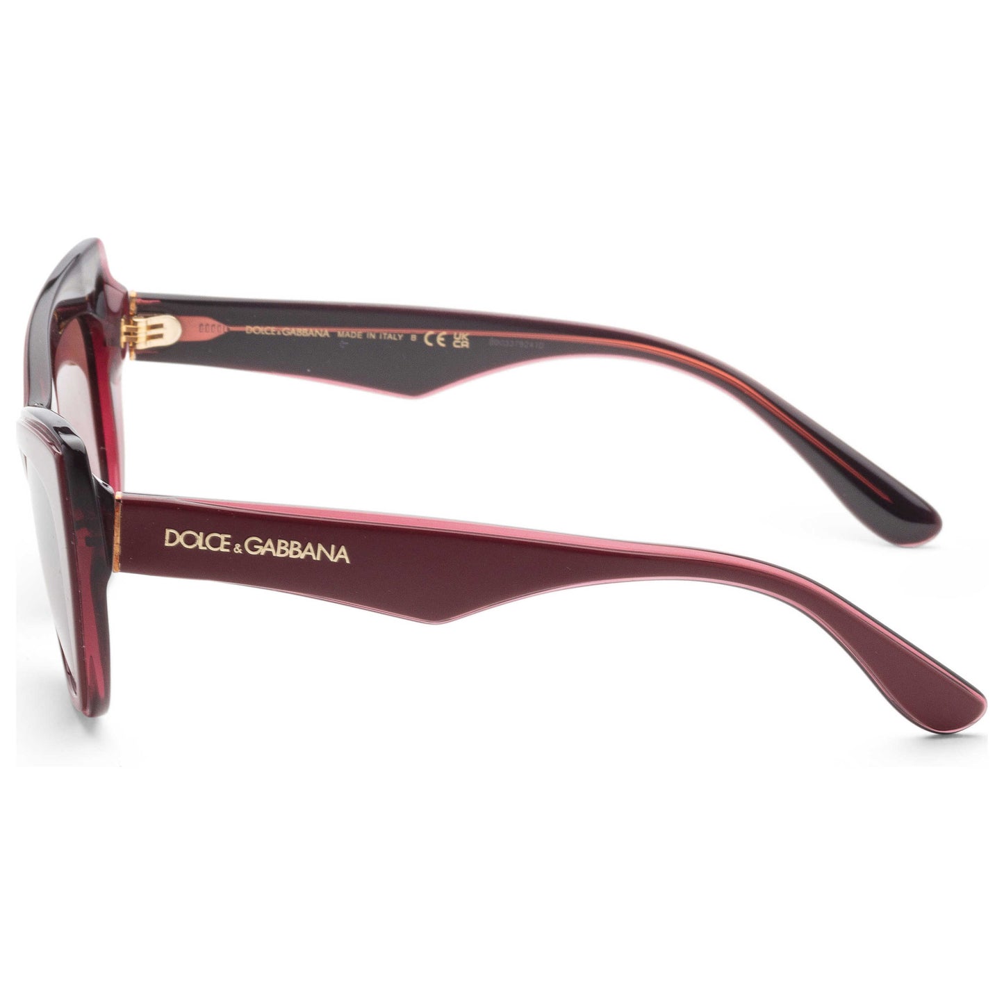 Left view of Dolce & Gabbana Fashion Women's Sunglasses DG4417-32477E-54