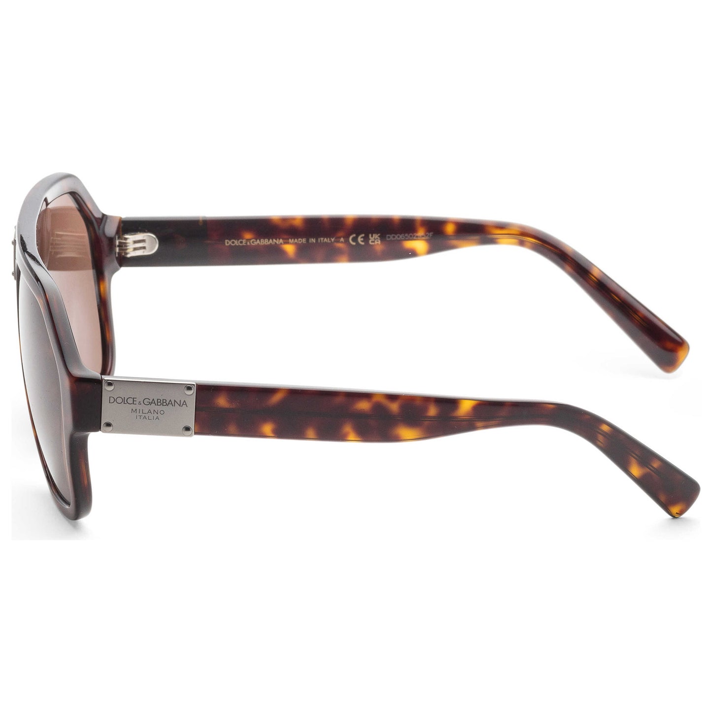 Left view of Dolce & Gabbana Fashion Men's Sunglasses DG4433-502-73-58
