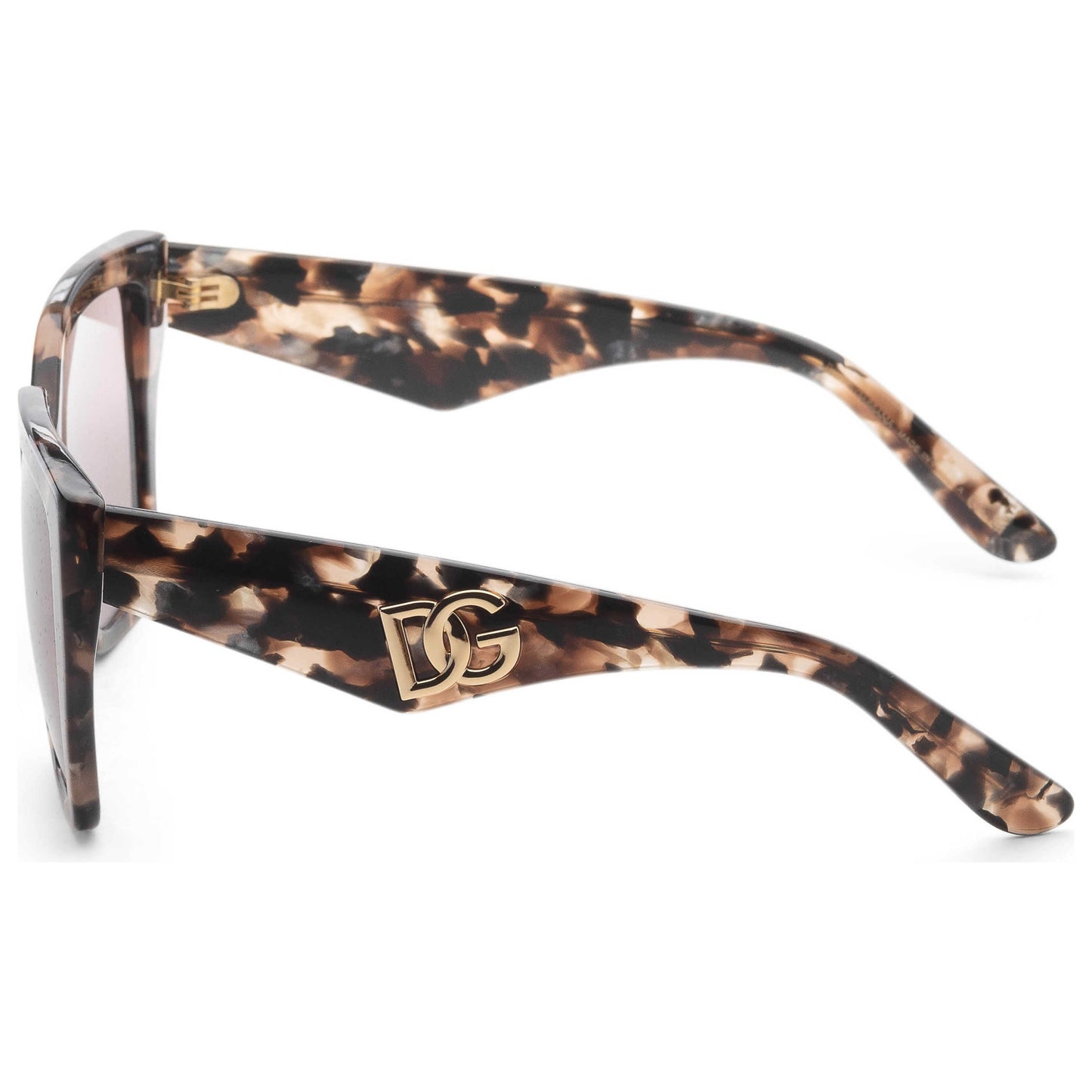 Left view of Dolce & Gabbana Fashion Women's Sunglasses DG4438-34387N-55