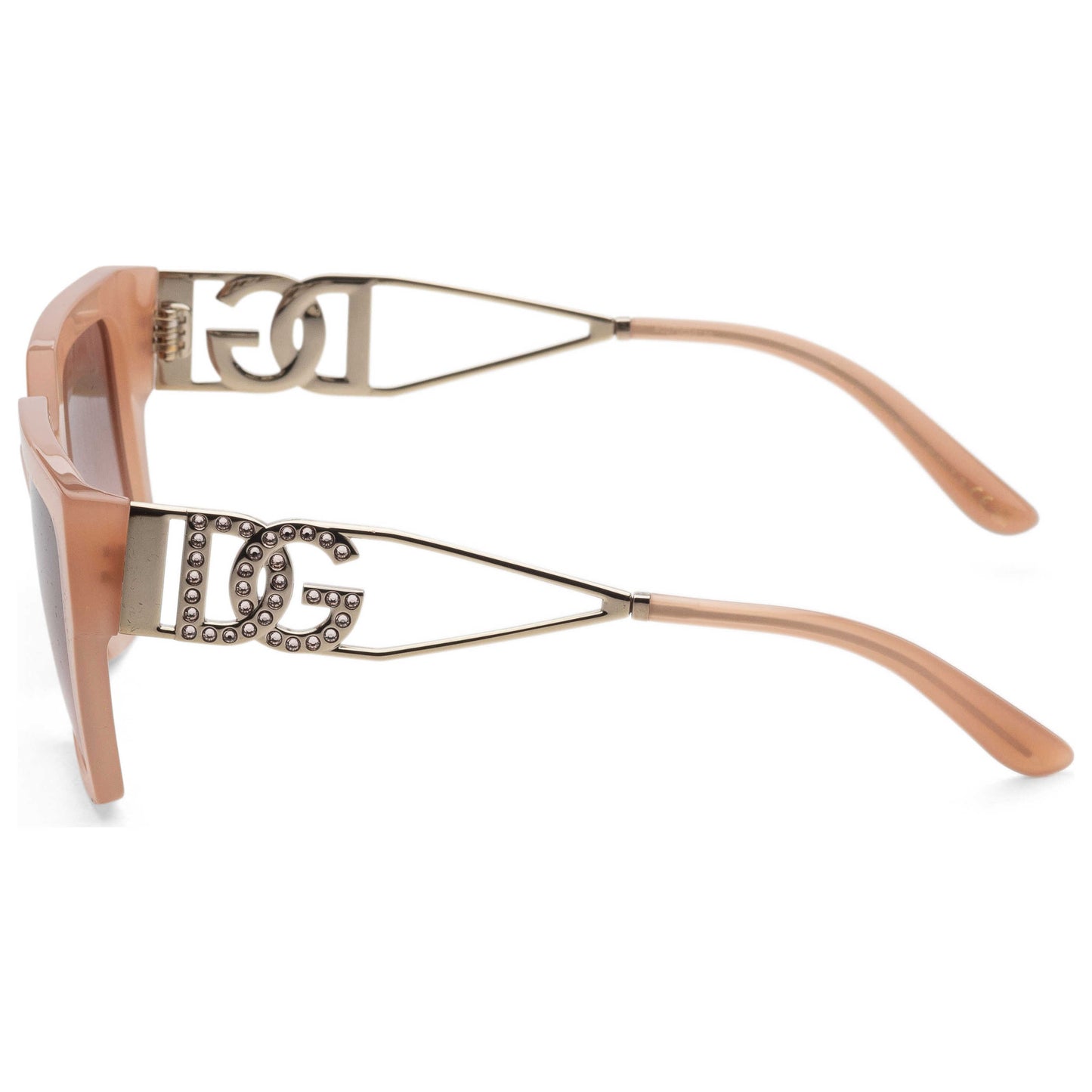 Left view of Dolce & Gabbana Fashion Women's Sunglasses DG4446B-343611-53