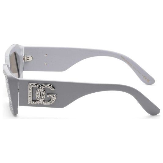 Left view of Dolce & Gabbana Fashion Women's Sunglasses DG4447B-34186G-53