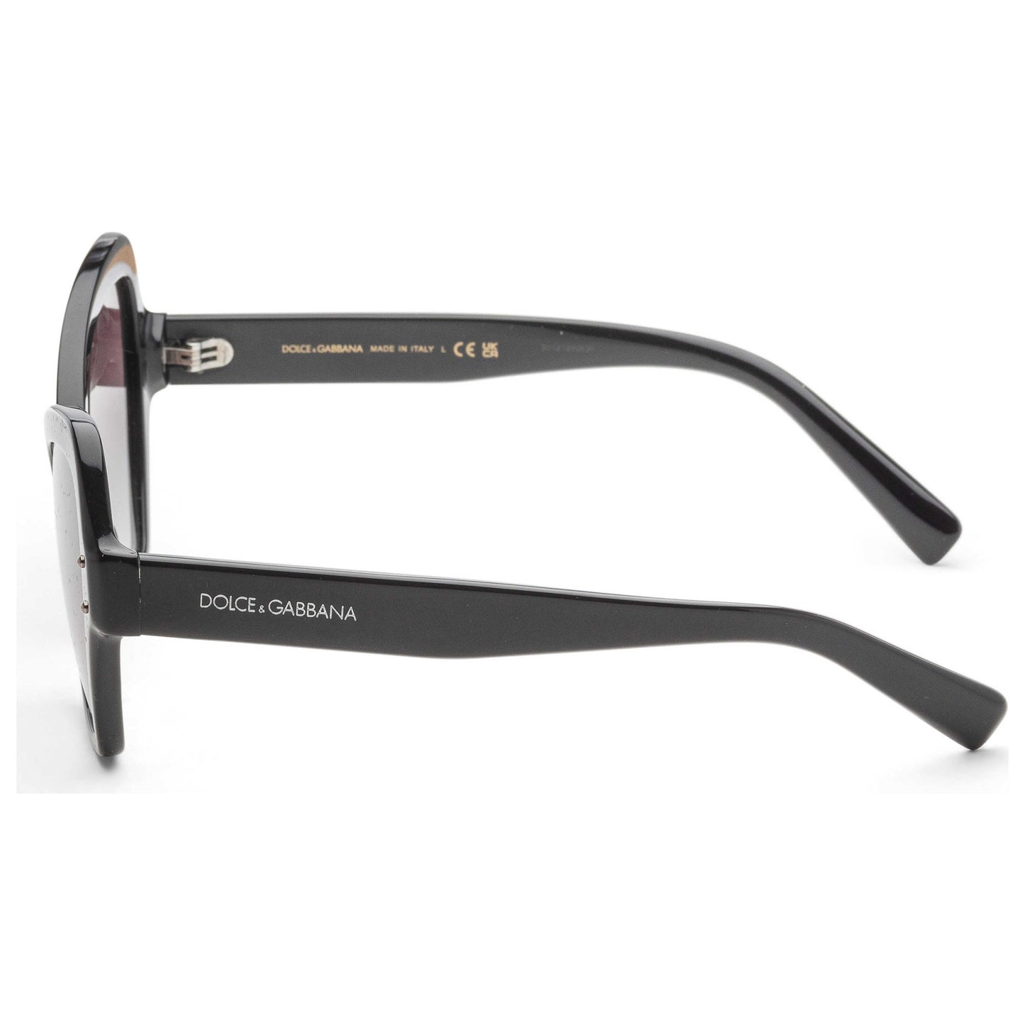 Left view of Dolce & Gabbana Fashion Women's Sunglasses DG4463-501-8G-56