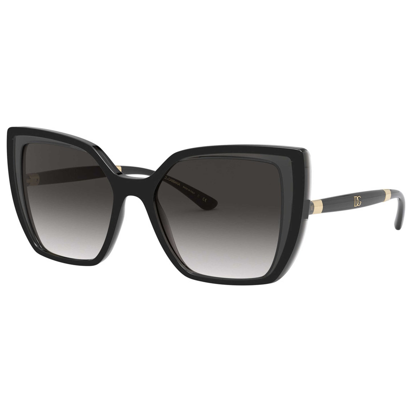 Front view of Dolce & Gabbana Fashion Women's Sunglasses DG6138-32468G-55