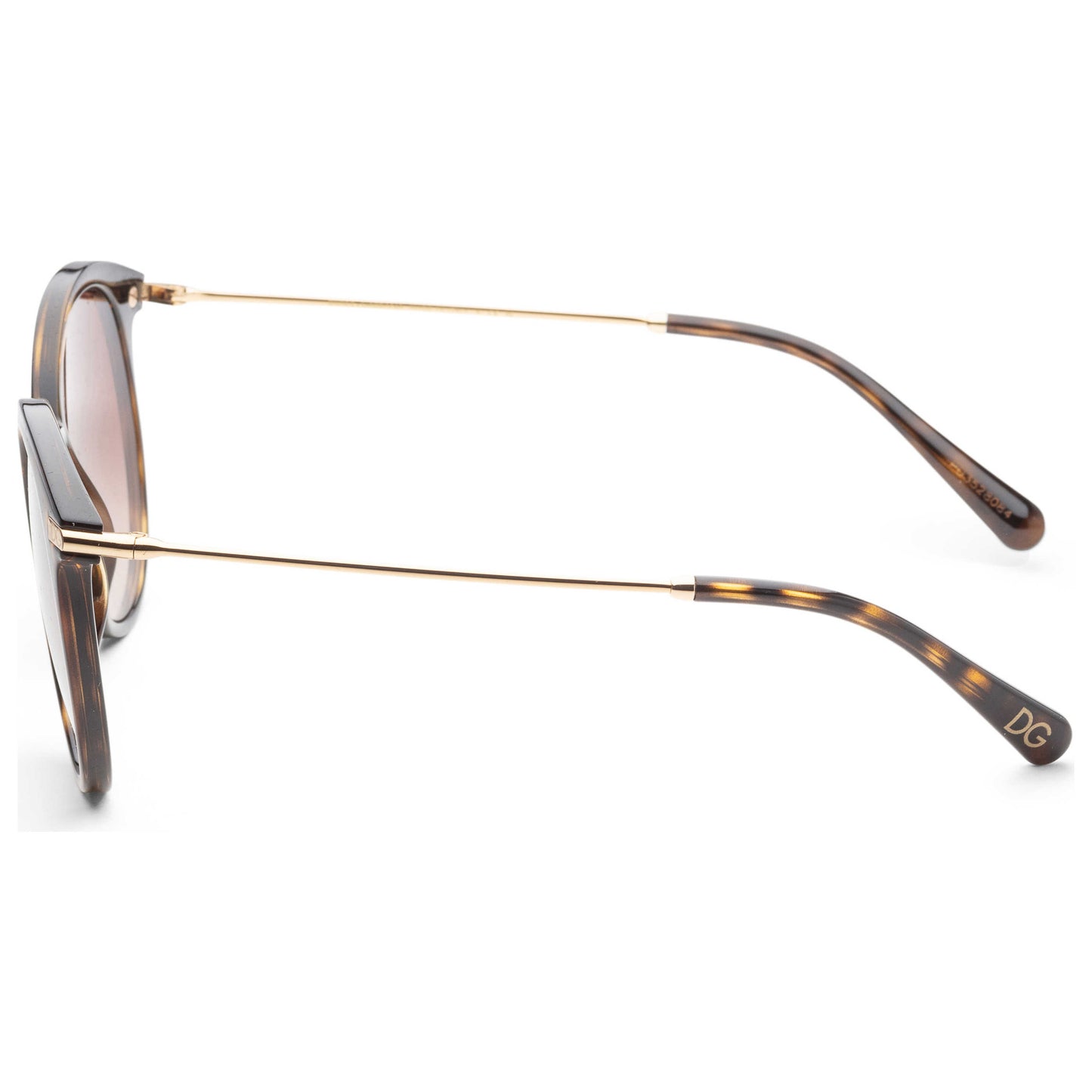 Left view of Dolce & Gabbana Fashion Women's Sunglasses DG6158-502-13-52