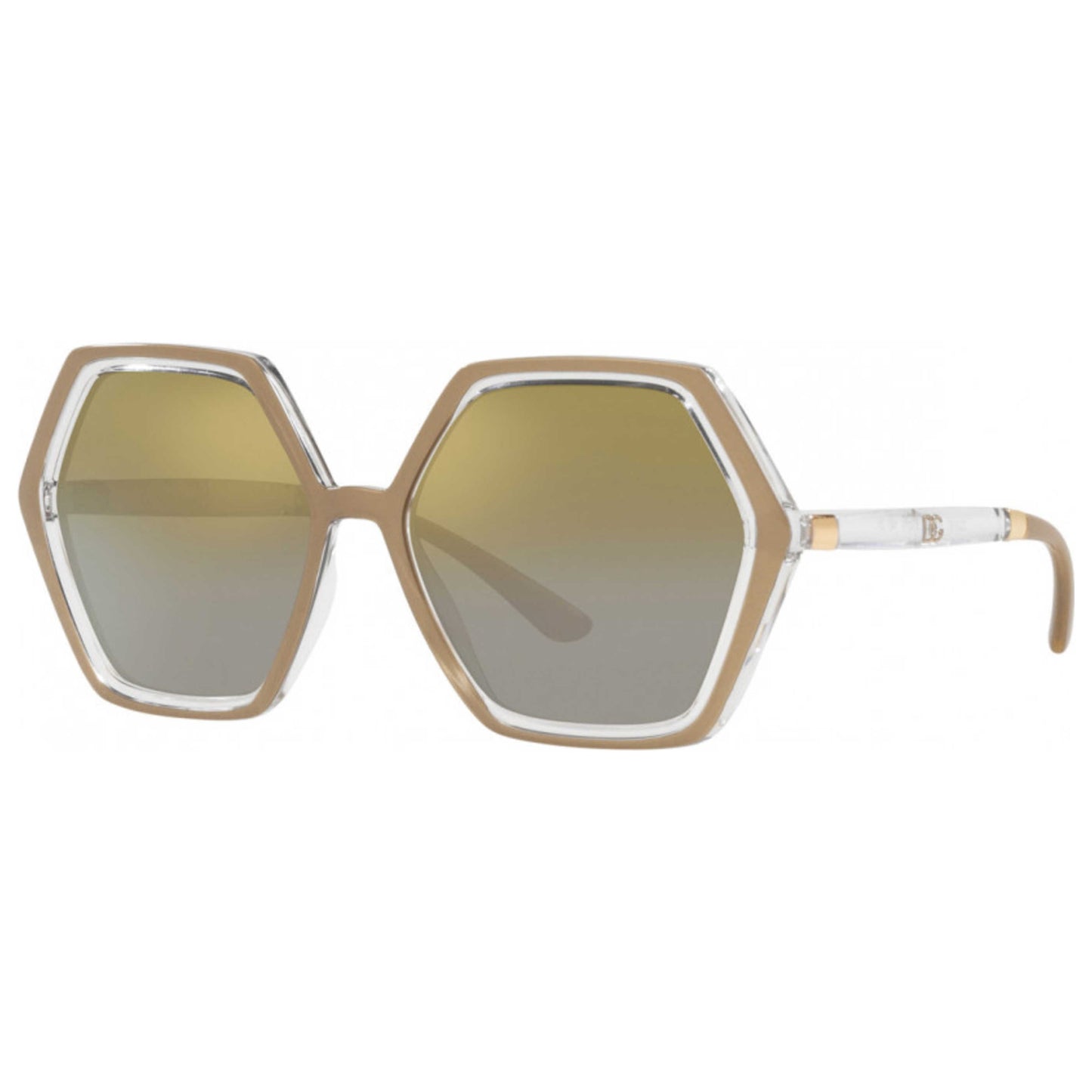 Front view of Dolce & Gabbana Fashion Women's Sunglasses DG6167-33256E