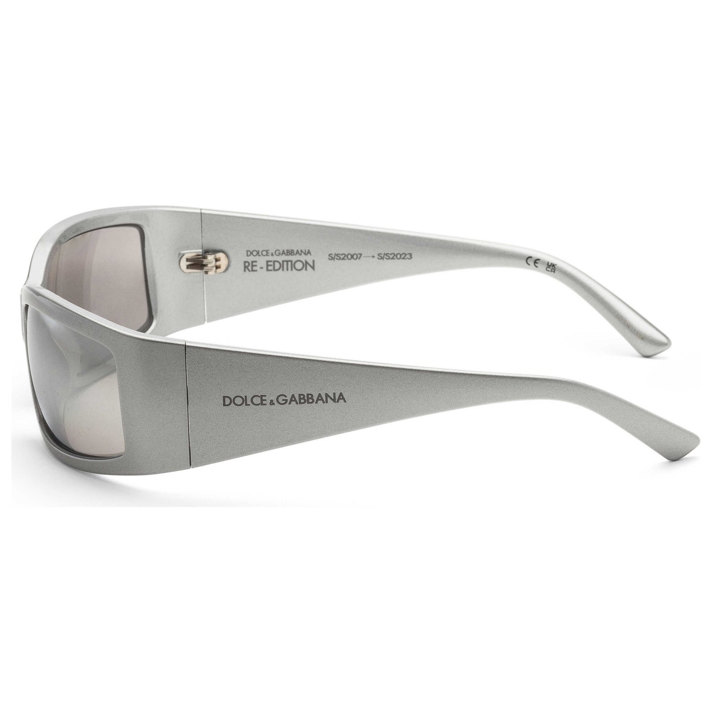 Left view of Dolce & Gabbana Fashion Unisex Sunglasses DG6188-34156G-61