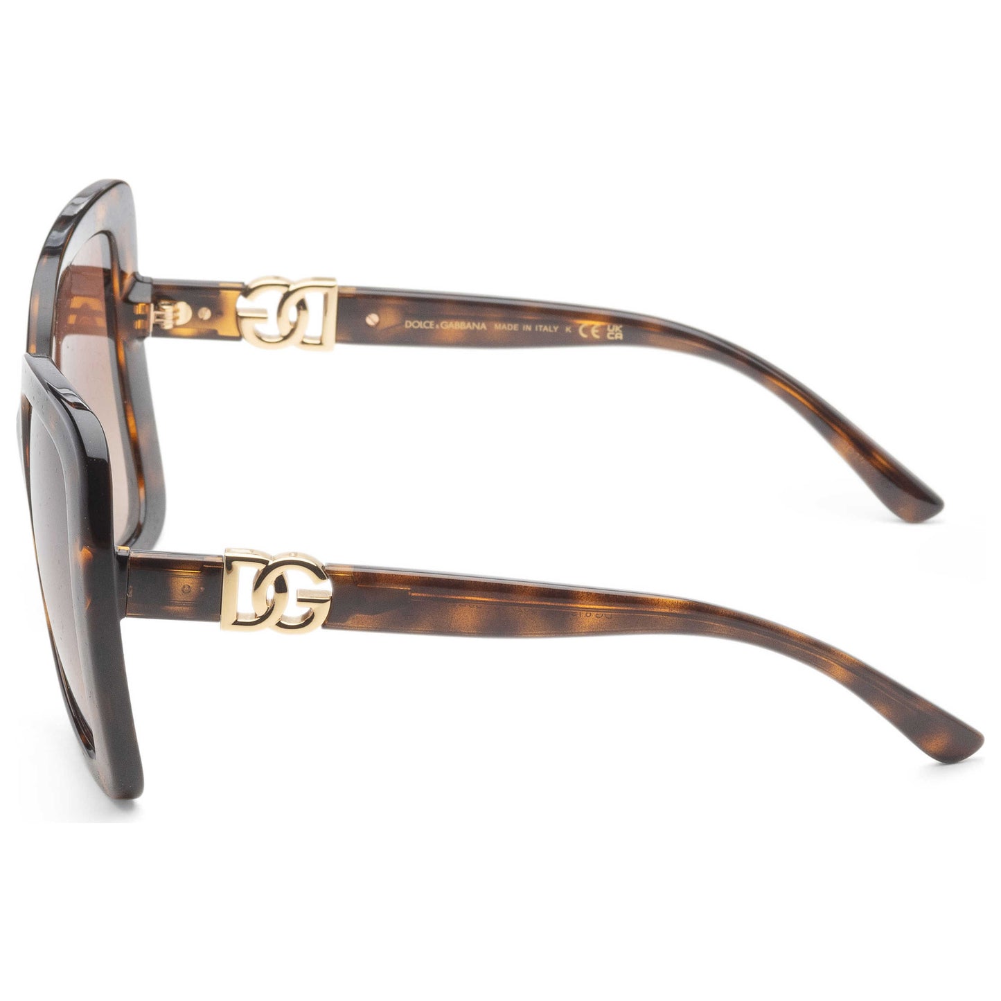 Left view of Dolce & Gabbana Fashion Women's Sunglasses DG6193U-502-13-56