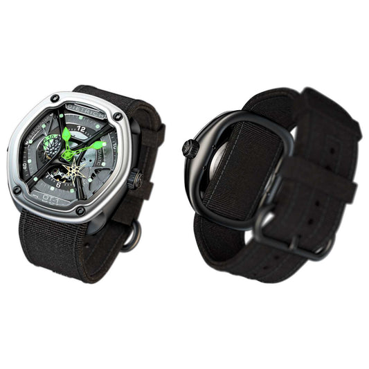Back view of Dietrich Organic Time Men's Automatic Watch DIETRICH-OT-1