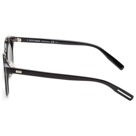 Left view of Christian Dior Homme Black Tie Men's Sunglasses DIOR0209S-0GLR-Y1