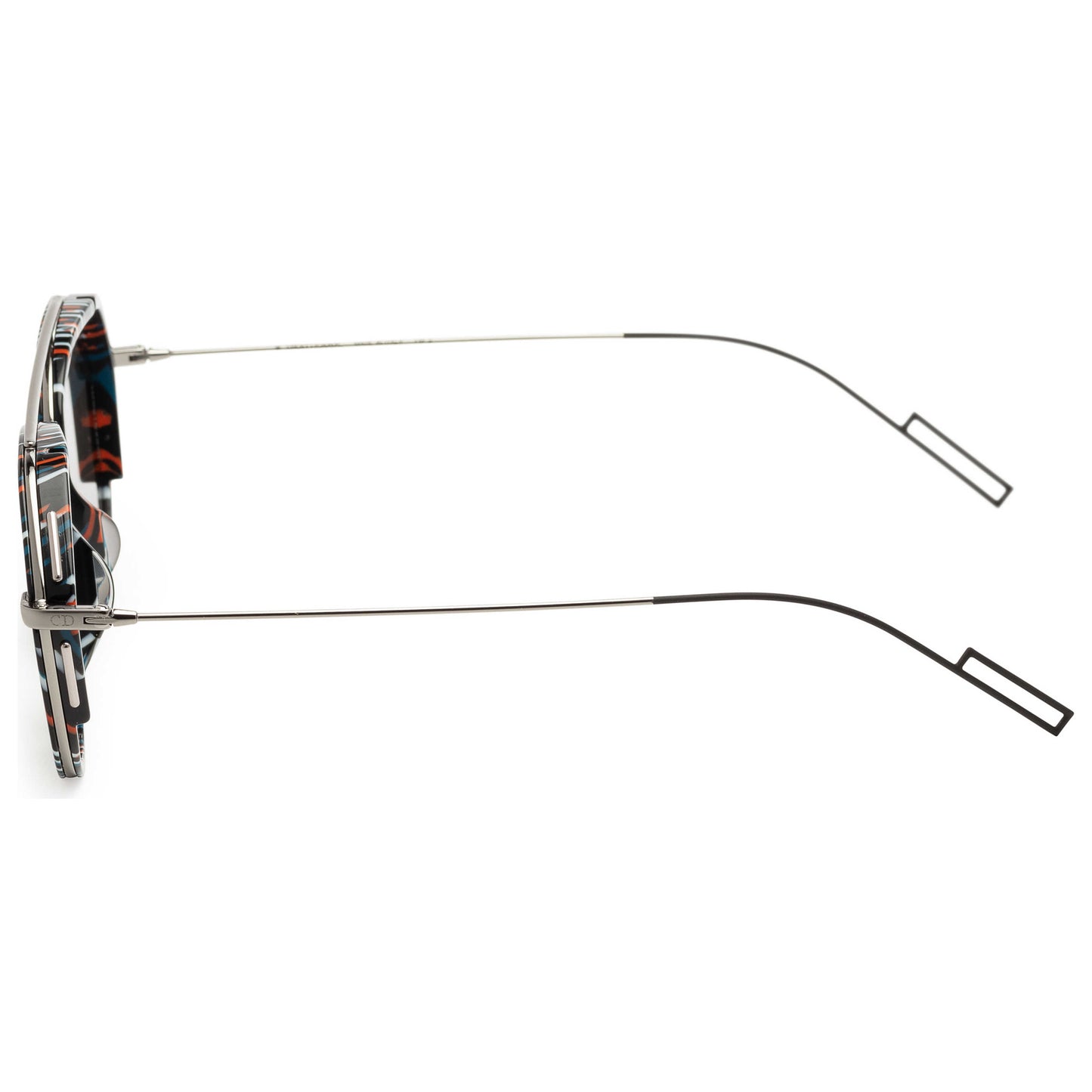 Back view of Christian Dior Homme Black Tie Men's Sunglasses DIOR0219S-04NN-53IR