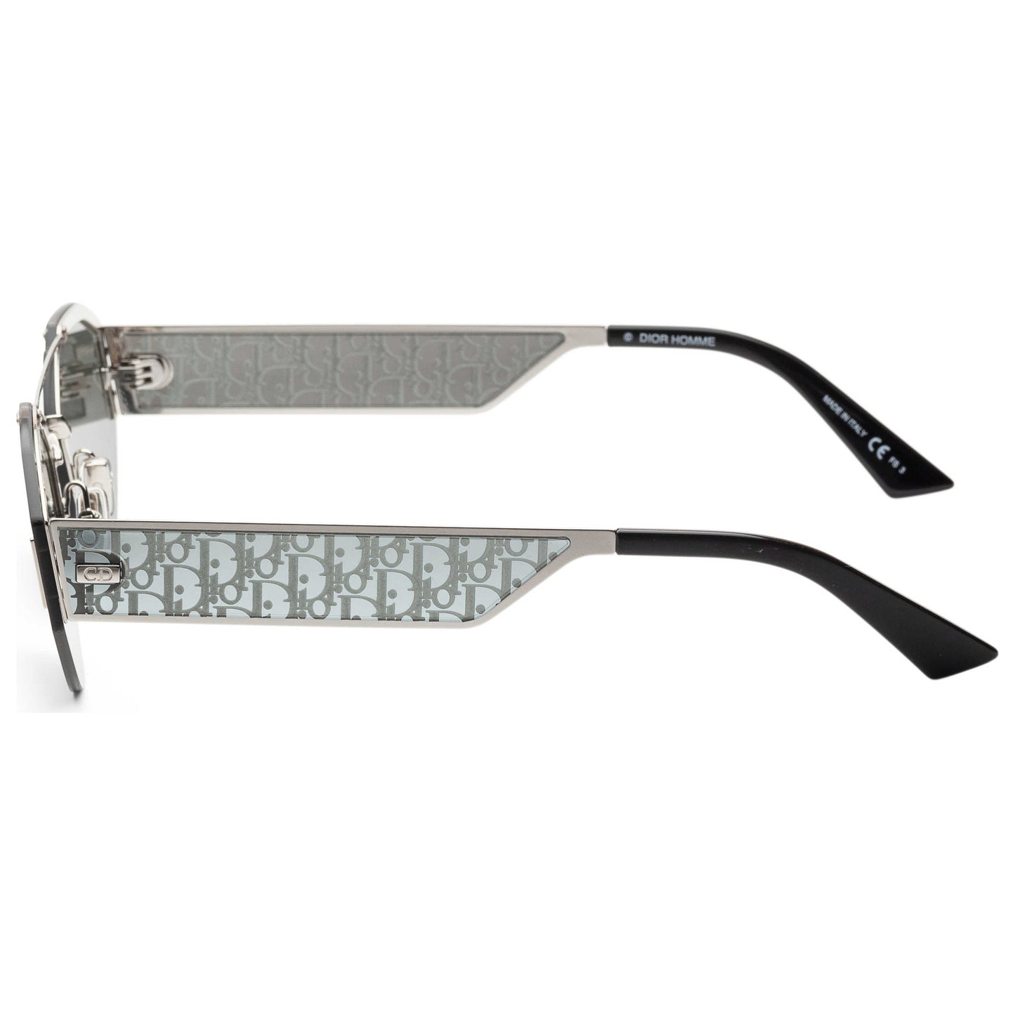 Left view of Christian Dior Homme Black Tie Men's Sunglasses DIOR0233S-02BS-0T