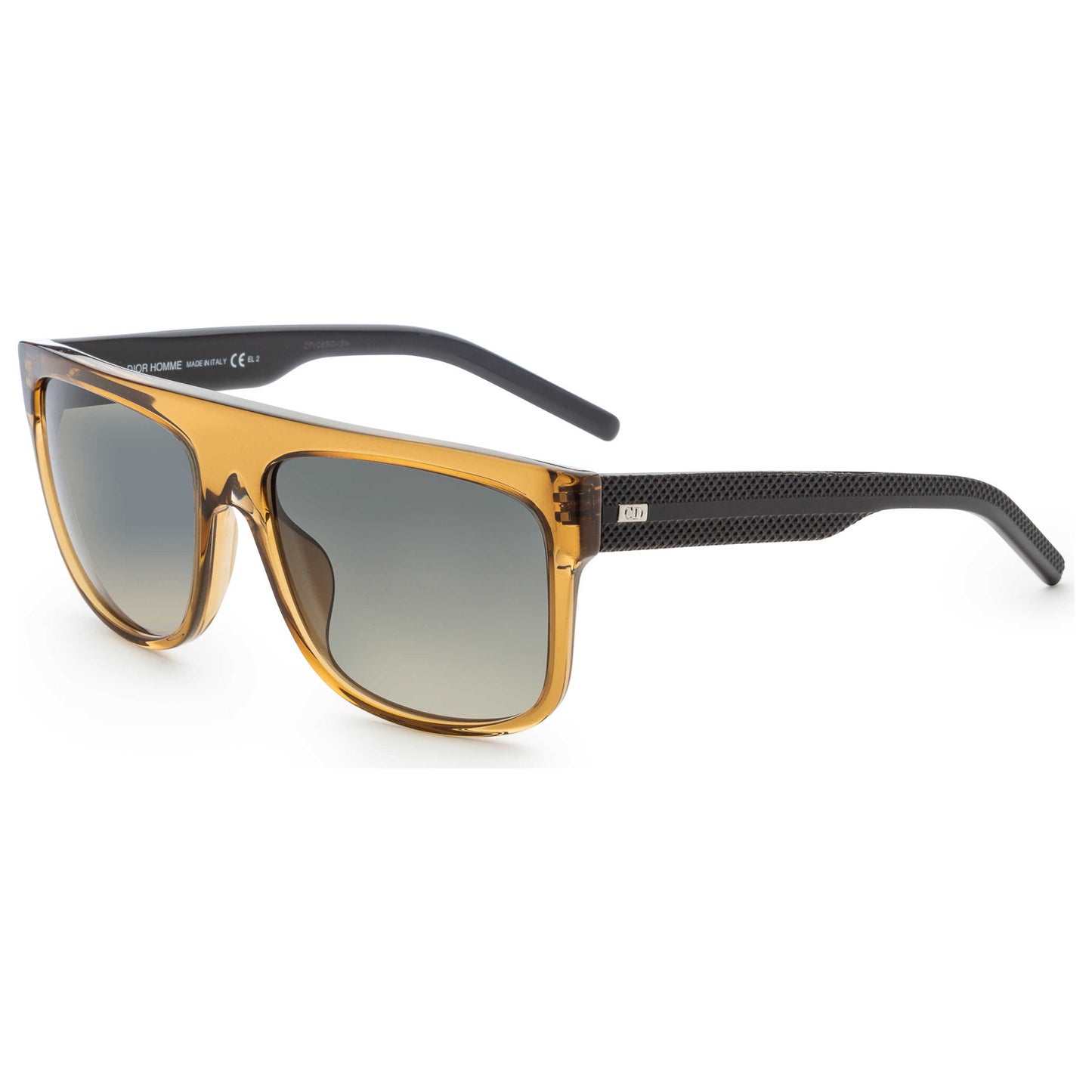 Front view of Christian Dior Homme Black Tie Men's Sunglasses DIOR3