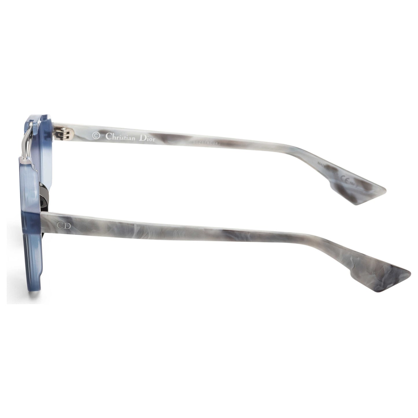 Left view of Christian Dior Abstract Women's Sunglasses DIORABSTRACT-0UDP-58-17