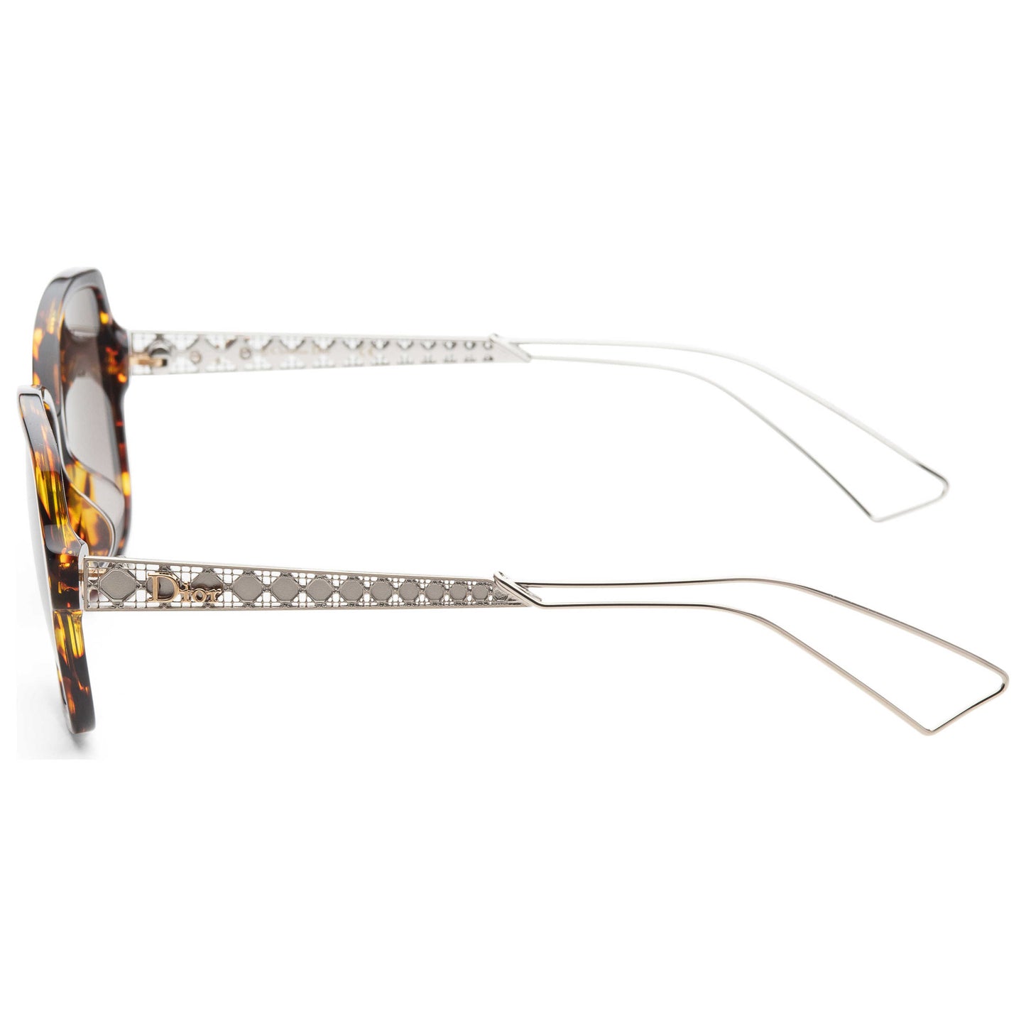 Left view of Christian Dior Diorama Women's Sunglasses DIORAMA5F-TGY-HA