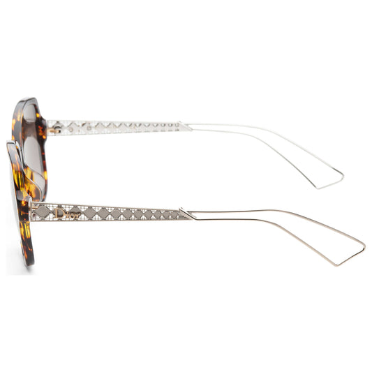 Left view of Christian Dior Diorama Women's Sunglasses DIORAMA5F-TGY-HA