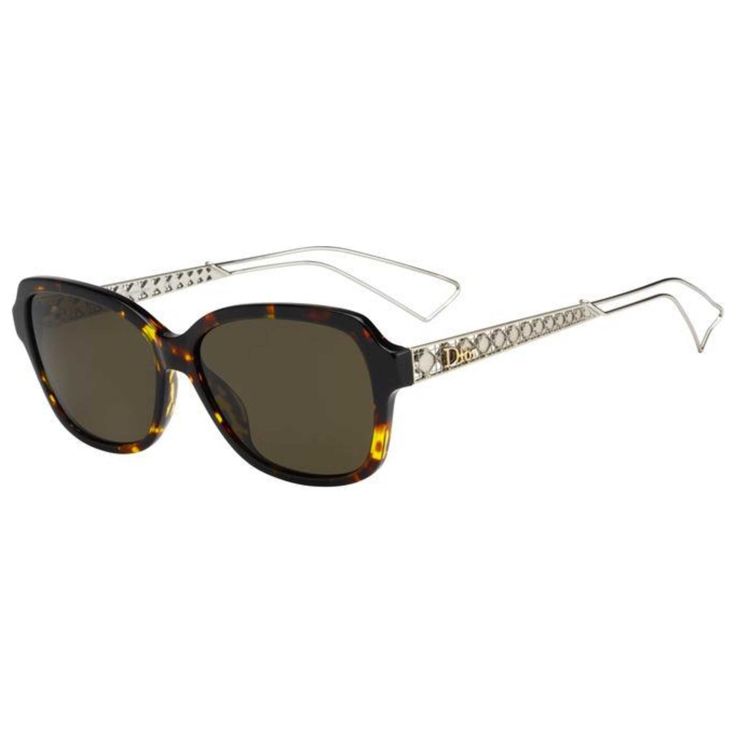 Front view of Christian Dior Diorama Women's Sunglasses DIORAMA5S-TGY-EC